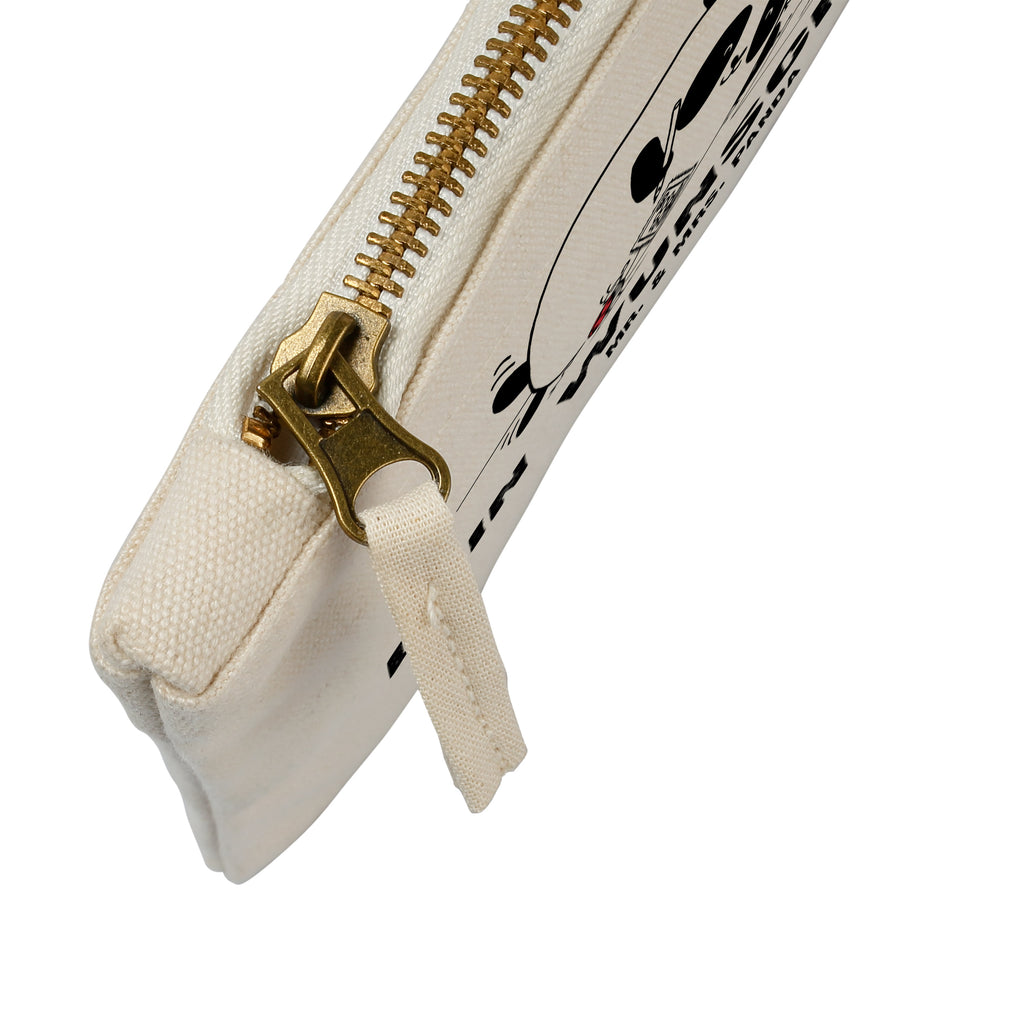 Personalisierte Schminktasche Easy & Peasy Vermissen