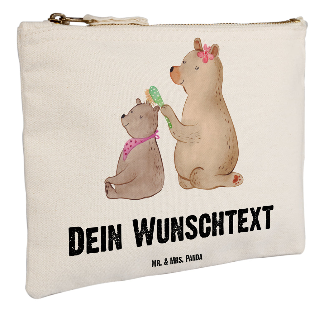 Personalisierte Schminktasche Bär mit Kind Personalisierte Schminktasche, Personalisierte Kosmetiktasche, Personalisierter Kosmetikbeutel, Personalisiertes Stiftemäppchen, Personalisiertes Etui, Personalisierte Federmappe, Personalisierte Makeup Bag, Personalisiertes Schminketui, Personalisiertes Kosmetiketui, Personalisiertes Schlamperetui, Schminktasche mit Namen, Kosmetiktasche mit Namen, Kosmetikbeutel mit Namen, Stiftemäppchen mit Namen, Etui mit Namen, Federmappe mit Namen, Makeup Bg  mit Namen, Schminketui mit Namen, Kosmetiketui mit Namen, Schlamperetui mit Namen, Schminktasche personalisieren, Schminktasche bedrucken, Schminktasche selbst gestalten, Familie, Vatertag, Muttertag, Bruder, Schwester, Mama, Papa, Oma, Opa, Geschenk, Mutti, Mutter