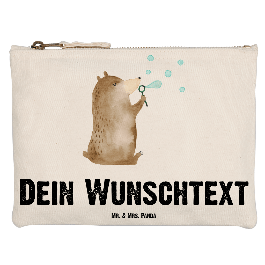Personalisierte Schminktasche Bär Seifenblasen Personalisierte Schminktasche, Personalisierte Kosmetiktasche, Personalisierter Kosmetikbeutel, Personalisiertes Stiftemäppchen, Personalisiertes Etui, Personalisierte Federmappe, Personalisierte Makeup Bag, Personalisiertes Schminketui, Personalisiertes Kosmetiketui, Personalisiertes Schlamperetui, Schminktasche mit Namen, Kosmetiktasche mit Namen, Kosmetikbeutel mit Namen, Stiftemäppchen mit Namen, Etui mit Namen, Federmappe mit Namen, Makeup Bg  mit Namen, Schminketui mit Namen, Kosmetiketui mit Namen, Schlamperetui mit Namen, Schminktasche personalisieren, Schminktasche bedrucken, Schminktasche selbst gestalten, Bär, Teddy, Teddybär, Seifenblasen Bär Lustig Sein Glücklich Traurig Happy