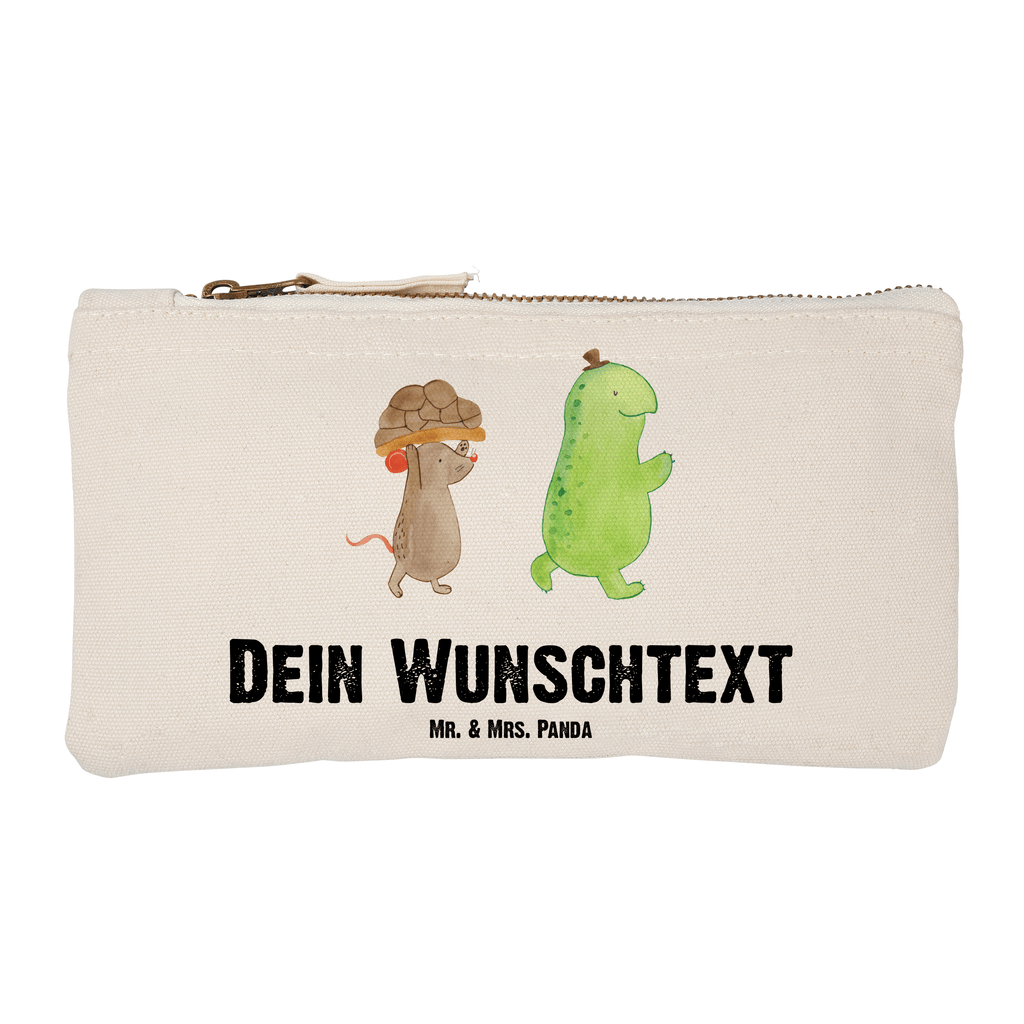 Personalisierte Schminktasche Schildkröte & Maus Personalisierte Schminktasche, Personalisierte Kosmetiktasche, Personalisierter Kosmetikbeutel, Personalisiertes Stiftemäppchen, Personalisiertes Etui, Personalisierte Federmappe, Personalisierte Makeup Bag, Personalisiertes Schminketui, Personalisiertes Kosmetiketui, Personalisiertes Schlamperetui, Schminktasche mit Namen, Kosmetiktasche mit Namen, Kosmetikbeutel mit Namen, Stiftemäppchen mit Namen, Etui mit Namen, Federmappe mit Namen, Makeup Bg  mit Namen, Schminketui mit Namen, Kosmetiketui mit Namen, Schlamperetui mit Namen, Schminktasche personalisieren, Schminktasche bedrucken, Schminktasche selbst gestalten, Schildkröte, Maus, Freunde, Freundinnen, beste Freunde, beste Freundinnen