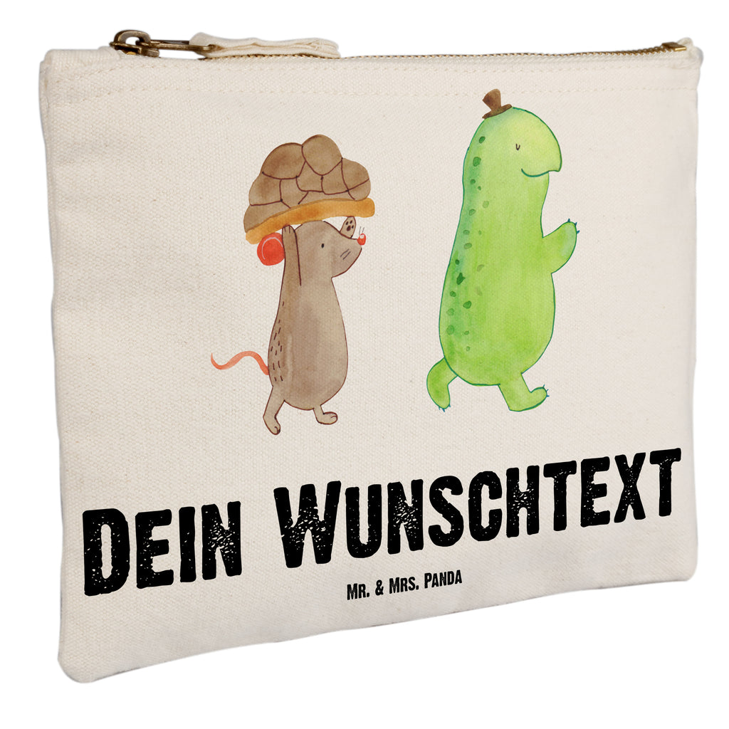 Personalisierte Schminktasche Schildkröte & Maus Personalisierte Schminktasche, Personalisierte Kosmetiktasche, Personalisierter Kosmetikbeutel, Personalisiertes Stiftemäppchen, Personalisiertes Etui, Personalisierte Federmappe, Personalisierte Makeup Bag, Personalisiertes Schminketui, Personalisiertes Kosmetiketui, Personalisiertes Schlamperetui, Schminktasche mit Namen, Kosmetiktasche mit Namen, Kosmetikbeutel mit Namen, Stiftemäppchen mit Namen, Etui mit Namen, Federmappe mit Namen, Makeup Bg  mit Namen, Schminketui mit Namen, Kosmetiketui mit Namen, Schlamperetui mit Namen, Schminktasche personalisieren, Schminktasche bedrucken, Schminktasche selbst gestalten, Schildkröte, Maus, Freunde, Freundinnen, beste Freunde, beste Freundinnen