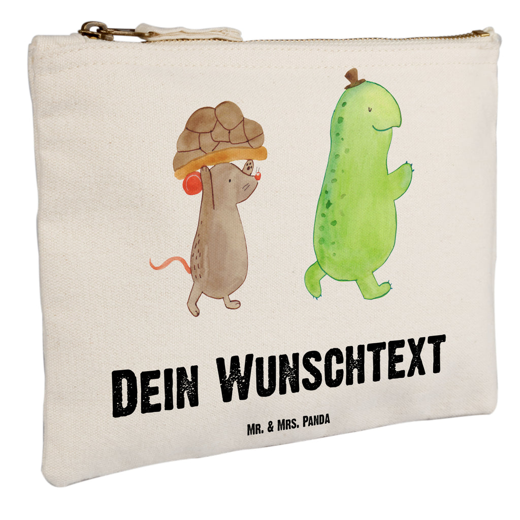 Personalisierte Schminktasche Schildkröte & Maus Personalisierte Schminktasche, Personalisierte Kosmetiktasche, Personalisierter Kosmetikbeutel, Personalisiertes Stiftemäppchen, Personalisiertes Etui, Personalisierte Federmappe, Personalisierte Makeup Bag, Personalisiertes Schminketui, Personalisiertes Kosmetiketui, Personalisiertes Schlamperetui, Schminktasche mit Namen, Kosmetiktasche mit Namen, Kosmetikbeutel mit Namen, Stiftemäppchen mit Namen, Etui mit Namen, Federmappe mit Namen, Makeup Bg  mit Namen, Schminketui mit Namen, Kosmetiketui mit Namen, Schlamperetui mit Namen, Schminktasche personalisieren, Schminktasche bedrucken, Schminktasche selbst gestalten, Schildkröte, Maus, Freunde, Freundinnen, beste Freunde, beste Freundinnen
