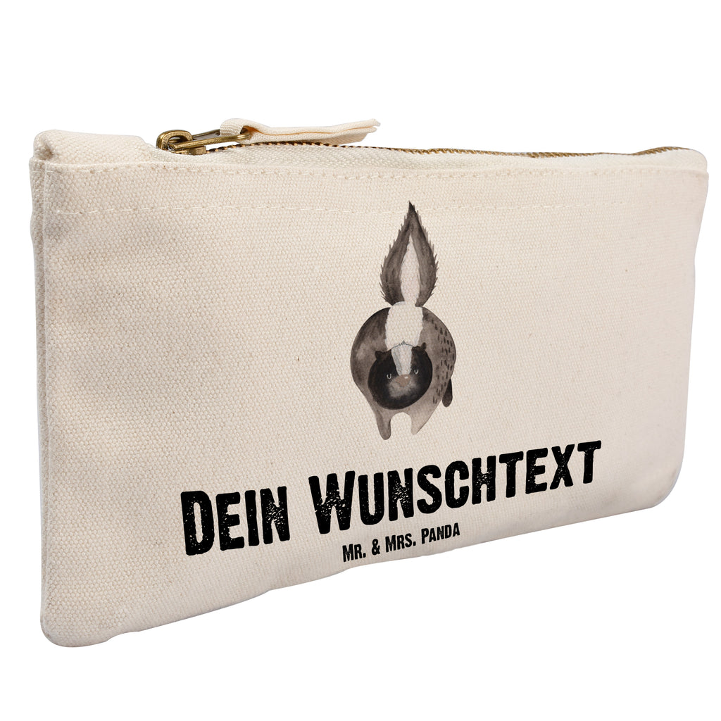 Personalisierte Schminktasche Stinktier Angriff Personalisierte Schminktasche, Personalisierte Kosmetiktasche, Personalisierter Kosmetikbeutel, Personalisiertes Stiftemäppchen, Personalisiertes Etui, Personalisierte Federmappe, Personalisierte Makeup Bag, Personalisiertes Schminketui, Personalisiertes Kosmetiketui, Personalisiertes Schlamperetui, Schminktasche mit Namen, Kosmetiktasche mit Namen, Kosmetikbeutel mit Namen, Stiftemäppchen mit Namen, Etui mit Namen, Federmappe mit Namen, Makeup Bg  mit Namen, Schminketui mit Namen, Kosmetiketui mit Namen, Schlamperetui mit Namen, Schminktasche personalisieren, Schminktasche bedrucken, Schminktasche selbst gestalten, Stinktier, Skunk, Wildtier, Raubtier, Stinker, Stinki, wütend, Drohung