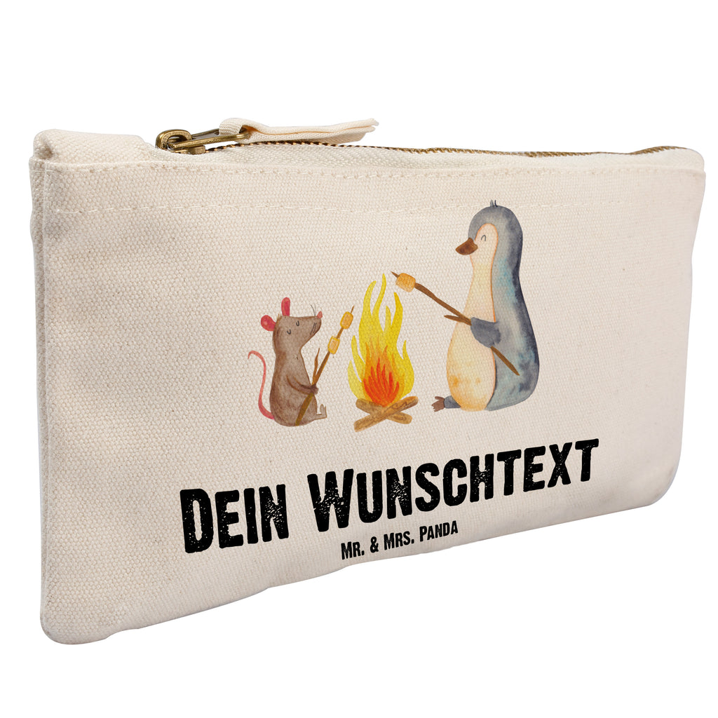 Personalisierte Schminktasche Pinguin Lagerfeuer Personalisierte Schminktasche, Personalisierte Kosmetiktasche, Personalisierter Kosmetikbeutel, Personalisiertes Stiftemäppchen, Personalisiertes Etui, Personalisierte Federmappe, Personalisierte Makeup Bag, Personalisiertes Schminketui, Personalisiertes Kosmetiketui, Personalisiertes Schlamperetui, Schminktasche mit Namen, Kosmetiktasche mit Namen, Kosmetikbeutel mit Namen, Stiftemäppchen mit Namen, Etui mit Namen, Federmappe mit Namen, Makeup Bg  mit Namen, Schminketui mit Namen, Kosmetiketui mit Namen, Schlamperetui mit Namen, Schminktasche personalisieren, Schminktasche bedrucken, Schminktasche selbst gestalten, Pinguin, Maus, Pinguine, Lagerfeuer, Leben, Arbeit, Job, Motivation, Büro, Büroalltag, Lebensspruch, Lebensmotivation, Neustart, Liebe, grillen, Feuer, Marshmallows