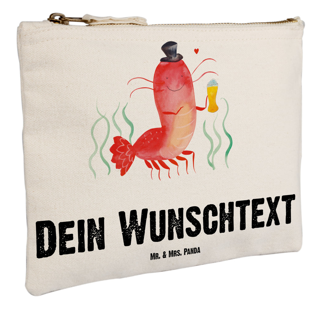 Personalisierte Schminktasche Hummer mit Weizen Personalisierte Schminktasche, Personalisierte Kosmetiktasche, Personalisierter Kosmetikbeutel, Personalisiertes Stiftemäppchen, Personalisiertes Etui, Personalisierte Federmappe, Personalisierte Makeup Bag, Personalisiertes Schminketui, Personalisiertes Kosmetiketui, Personalisiertes Schlamperetui, Schminktasche mit Namen, Kosmetiktasche mit Namen, Kosmetikbeutel mit Namen, Stiftemäppchen mit Namen, Etui mit Namen, Federmappe mit Namen, Makeup Bg  mit Namen, Schminketui mit Namen, Kosmetiketui mit Namen, Schlamperetui mit Namen, Schminktasche personalisieren, Schminktasche bedrucken, Schminktasche selbst gestalten, Meerestiere, Meer, Urlaub, Garnele, Garnelen, Bier, Kochen, Männerhaushalt, Junggeselle, Junggesellin, Bierliebhaber, Kneipe, Gasthaus, Wirtschaft