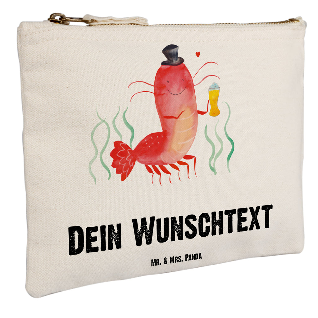 Personalisierte Schminktasche Hummer mit Weizen Personalisierte Schminktasche, Personalisierte Kosmetiktasche, Personalisierter Kosmetikbeutel, Personalisiertes Stiftemäppchen, Personalisiertes Etui, Personalisierte Federmappe, Personalisierte Makeup Bag, Personalisiertes Schminketui, Personalisiertes Kosmetiketui, Personalisiertes Schlamperetui, Schminktasche mit Namen, Kosmetiktasche mit Namen, Kosmetikbeutel mit Namen, Stiftemäppchen mit Namen, Etui mit Namen, Federmappe mit Namen, Makeup Bg  mit Namen, Schminketui mit Namen, Kosmetiketui mit Namen, Schlamperetui mit Namen, Schminktasche personalisieren, Schminktasche bedrucken, Schminktasche selbst gestalten, Meerestiere, Meer, Urlaub, Garnele, Garnelen, Bier, Kochen, Männerhaushalt, Junggeselle, Junggesellin, Bierliebhaber, Kneipe, Gasthaus, Wirtschaft