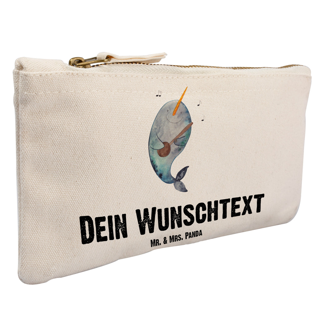 Personalisierte Schminktasche Narwal Gitarre Personalisierte Schminktasche, Personalisierte Kosmetiktasche, Personalisierter Kosmetikbeutel, Personalisiertes Stiftemäppchen, Personalisiertes Etui, Personalisierte Federmappe, Personalisierte Makeup Bag, Personalisiertes Schminketui, Personalisiertes Kosmetiketui, Personalisiertes Schlamperetui, Schminktasche mit Namen, Kosmetiktasche mit Namen, Kosmetikbeutel mit Namen, Stiftemäppchen mit Namen, Etui mit Namen, Federmappe mit Namen, Makeup Bg  mit Namen, Schminketui mit Namen, Kosmetiketui mit Namen, Schlamperetui mit Namen, Schminktasche personalisieren, Schminktasche bedrucken, Schminktasche selbst gestalten, Meerestiere, Meer, Urlaub, Narwal, Wal, Tanzen, Probleme, Problemlösung, Frust, Gespräche, Gitarre