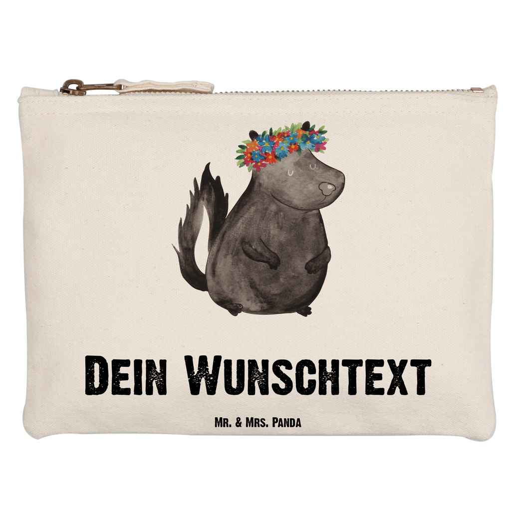 Personalisierte Schminktasche Stinktier Blumenmaedchen Personalisierte Schminktasche, Personalisierte Kosmetiktasche, Personalisierter Kosmetikbeutel, Personalisiertes Stiftemäppchen, Personalisiertes Etui, Personalisierte Federmappe, Personalisierte Makeup Bag, Personalisiertes Schminketui, Personalisiertes Kosmetiketui, Personalisiertes Schlamperetui, Schminktasche mit Namen, Kosmetiktasche mit Namen, Kosmetikbeutel mit Namen, Stiftemäppchen mit Namen, Etui mit Namen, Federmappe mit Namen, Makeup Bg  mit Namen, Schminketui mit Namen, Kosmetiketui mit Namen, Schlamperetui mit Namen, Schminktasche personalisieren, Schminktasche bedrucken, Schminktasche selbst gestalten, Stinktier, Skunk, Wildtier, Raubtier, Stinker, Stinki, Yoga, Namaste, Lebe, Liebe, Lache