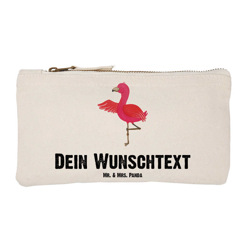 Personalisierte Schminktasche Flamingo Yoga Personalisierte Schminktasche, Personalisierte Kosmetiktasche, Personalisierter Kosmetikbeutel, Personalisiertes Stiftemäppchen, Personalisiertes Etui, Personalisierte Federmappe, Personalisierte Makeup Bag, Personalisiertes Schminketui, Personalisiertes Kosmetiketui, Personalisiertes Schlamperetui, Schminktasche mit Namen, Kosmetiktasche mit Namen, Kosmetikbeutel mit Namen, Stiftemäppchen mit Namen, Etui mit Namen, Federmappe mit Namen, Makeup Bg  mit Namen, Schminketui mit Namen, Kosmetiketui mit Namen, Schlamperetui mit Namen, Schminktasche personalisieren, Schminktasche bedrucken, Schminktasche selbst gestalten, Flamingo, Vogel, Yoga, Namaste, Achtsamkeit, Yoga-Übung, Entspannung, Ärger, Aufregen, Tiefenentspannung
