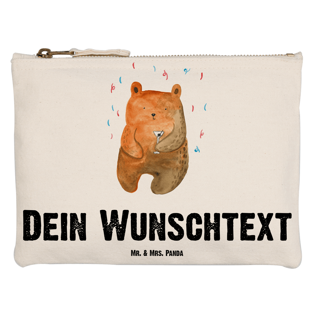 Personalisierte Schminktasche Bär Party Personalisierte Schminktasche, Personalisierte Kosmetiktasche, Personalisierter Kosmetikbeutel, Personalisiertes Stiftemäppchen, Personalisiertes Etui, Personalisierte Federmappe, Personalisierte Makeup Bag, Personalisiertes Schminketui, Personalisiertes Kosmetiketui, Personalisiertes Schlamperetui, Schminktasche mit Namen, Kosmetiktasche mit Namen, Kosmetikbeutel mit Namen, Stiftemäppchen mit Namen, Etui mit Namen, Federmappe mit Namen, Makeup Bg  mit Namen, Schminketui mit Namen, Kosmetiketui mit Namen, Schlamperetui mit Namen, Schminktasche personalisieren, Schminktasche bedrucken, Schminktasche selbst gestalten, Bär, Teddy, Teddybär, Geburtstag, Geburtstagsgeschenk, Geschenk, Party, Feiern, Abfeiern, Mitbringsel, Gute Laune, Lustig