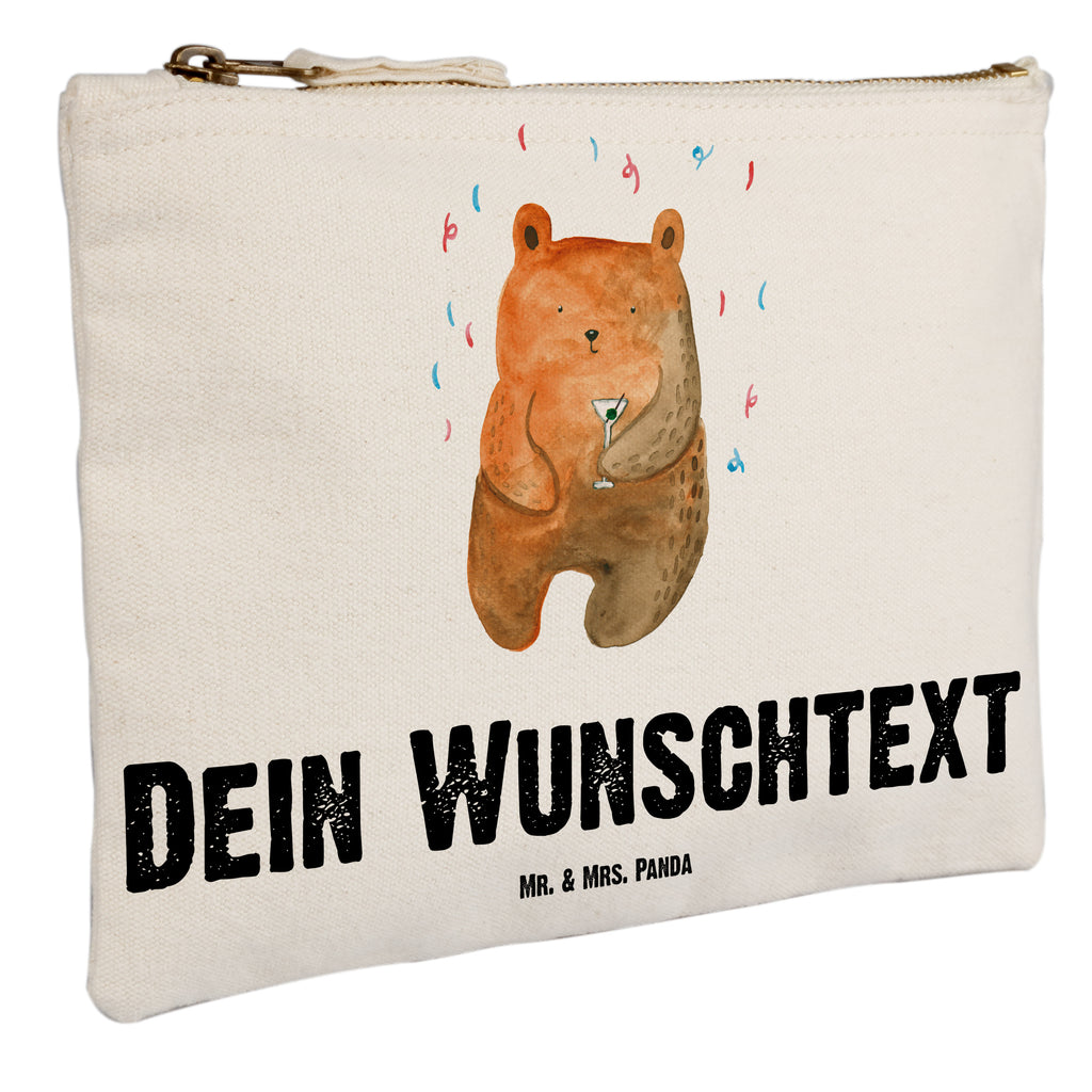 Personalisierte Schminktasche Bär Party Personalisierte Schminktasche, Personalisierte Kosmetiktasche, Personalisierter Kosmetikbeutel, Personalisiertes Stiftemäppchen, Personalisiertes Etui, Personalisierte Federmappe, Personalisierte Makeup Bag, Personalisiertes Schminketui, Personalisiertes Kosmetiketui, Personalisiertes Schlamperetui, Schminktasche mit Namen, Kosmetiktasche mit Namen, Kosmetikbeutel mit Namen, Stiftemäppchen mit Namen, Etui mit Namen, Federmappe mit Namen, Makeup Bg  mit Namen, Schminketui mit Namen, Kosmetiketui mit Namen, Schlamperetui mit Namen, Schminktasche personalisieren, Schminktasche bedrucken, Schminktasche selbst gestalten, Bär, Teddy, Teddybär, Geburtstag, Geburtstagsgeschenk, Geschenk, Party, Feiern, Abfeiern, Mitbringsel, Gute Laune, Lustig