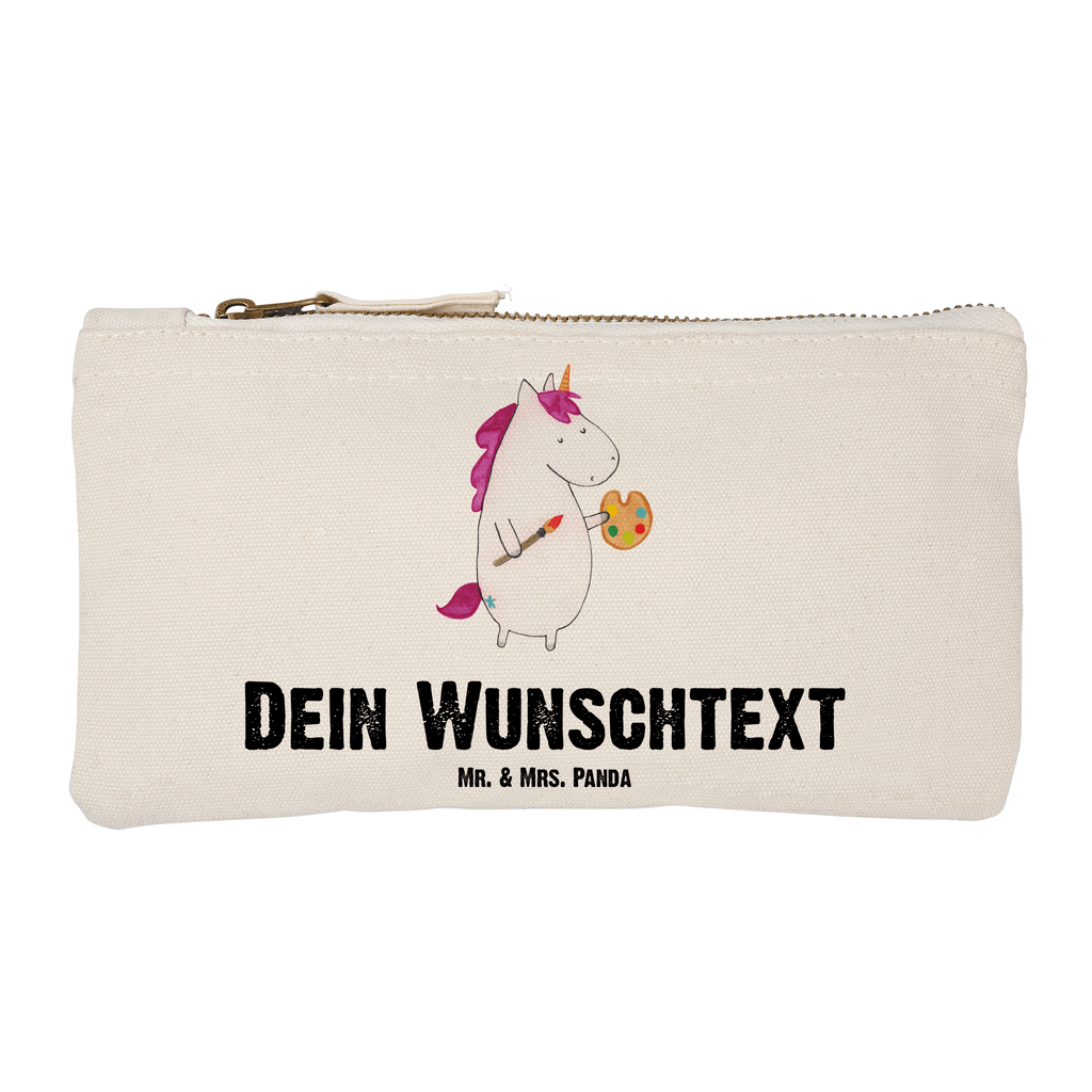 Personalisierte Schminktasche Einhorn Künstler Personalisierte Schminktasche, Personalisierte Kosmetiktasche, Personalisierter Kosmetikbeutel, Personalisiertes Stiftemäppchen, Personalisiertes Etui, Personalisierte Federmappe, Personalisierte Makeup Bag, Personalisiertes Schminketui, Personalisiertes Kosmetiketui, Personalisiertes Schlamperetui, Schminktasche mit Namen, Kosmetiktasche mit Namen, Kosmetikbeutel mit Namen, Stiftemäppchen mit Namen, Etui mit Namen, Federmappe mit Namen, Makeup Bg  mit Namen, Schminketui mit Namen, Kosmetiketui mit Namen, Schlamperetui mit Namen, Schminktasche personalisieren, Schminktasche bedrucken, Schminktasche selbst gestalten, Einhorn, Einhörner, Einhorn Deko, Pegasus, Unicorn, Englisch, Künstler, Artist, Malen, Zeichnen, Welt, Farbe, Stift, Pinsel, Geschenk, Maler