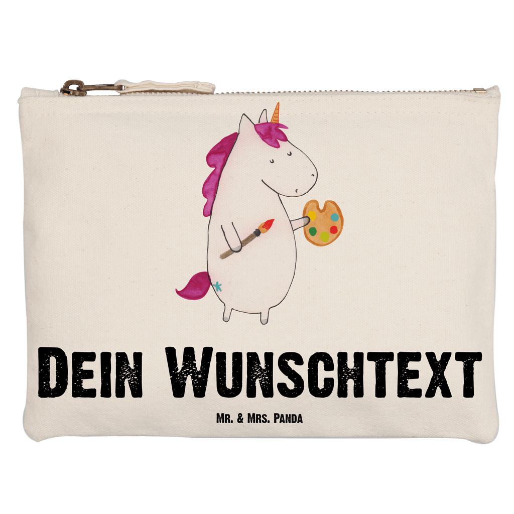 Personalisierte Schminktasche Einhorn Künstler Personalisierte Schminktasche, Personalisierte Kosmetiktasche, Personalisierter Kosmetikbeutel, Personalisiertes Stiftemäppchen, Personalisiertes Etui, Personalisierte Federmappe, Personalisierte Makeup Bag, Personalisiertes Schminketui, Personalisiertes Kosmetiketui, Personalisiertes Schlamperetui, Schminktasche mit Namen, Kosmetiktasche mit Namen, Kosmetikbeutel mit Namen, Stiftemäppchen mit Namen, Etui mit Namen, Federmappe mit Namen, Makeup Bg  mit Namen, Schminketui mit Namen, Kosmetiketui mit Namen, Schlamperetui mit Namen, Schminktasche personalisieren, Schminktasche bedrucken, Schminktasche selbst gestalten, Einhorn, Einhörner, Einhorn Deko, Pegasus, Unicorn, Englisch, Künstler, Artist, Malen, Zeichnen, Welt, Farbe, Stift, Pinsel, Geschenk, Maler
