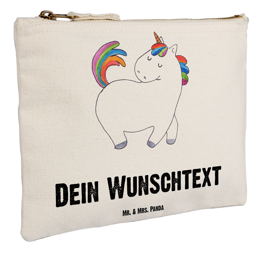 Personalisierte Schminktasche Einhorn stolzierend Personalisierte Schminktasche, Personalisierte Kosmetiktasche, Personalisierter Kosmetikbeutel, Personalisiertes Stiftemäppchen, Personalisiertes Etui, Personalisierte Federmappe, Personalisierte Makeup Bag, Personalisiertes Schminketui, Personalisiertes Kosmetiketui, Personalisiertes Schlamperetui, Schminktasche mit Namen, Kosmetiktasche mit Namen, Kosmetikbeutel mit Namen, Stiftemäppchen mit Namen, Etui mit Namen, Federmappe mit Namen, Makeup Bg  mit Namen, Schminketui mit Namen, Kosmetiketui mit Namen, Schlamperetui mit Namen, Schminktasche personalisieren, Schminktasche bedrucken, Schminktasche selbst gestalten, Einhorn, Einhörner, Einhorn Deko, Pegasus, Unicorn, stolz, anders, bunt, Pferd, Reiter, Reiten, Freundin, Geschenk