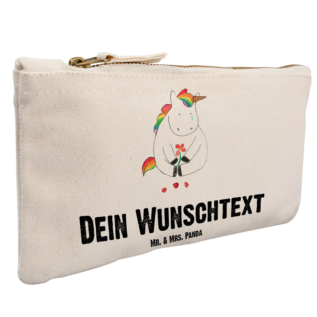 Personalisierte Schminktasche Einhorn Traurig Personalisierte Schminktasche, Personalisierte Kosmetiktasche, Personalisierter Kosmetikbeutel, Personalisiertes Stiftemäppchen, Personalisiertes Etui, Personalisierte Federmappe, Personalisierte Makeup Bag, Personalisiertes Schminketui, Personalisiertes Kosmetiketui, Personalisiertes Schlamperetui, Schminktasche mit Namen, Kosmetiktasche mit Namen, Kosmetikbeutel mit Namen, Stiftemäppchen mit Namen, Etui mit Namen, Federmappe mit Namen, Makeup Bg  mit Namen, Schminketui mit Namen, Kosmetiketui mit Namen, Schlamperetui mit Namen, Schminktasche personalisieren, Schminktasche bedrucken, Schminktasche selbst gestalten, Einhorn, Einhörner, Einhorn Deko, Pegasus, Unicorn, Glitzer, Trösten. Freundschaft, Freunde, Liebe, Trauer, Grußkarte, Blume