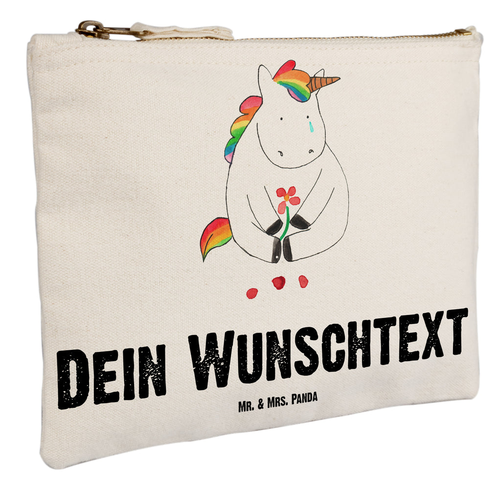 Personalisierte Schminktasche Einhorn Traurig Personalisierte Schminktasche, Personalisierte Kosmetiktasche, Personalisierter Kosmetikbeutel, Personalisiertes Stiftemäppchen, Personalisiertes Etui, Personalisierte Federmappe, Personalisierte Makeup Bag, Personalisiertes Schminketui, Personalisiertes Kosmetiketui, Personalisiertes Schlamperetui, Schminktasche mit Namen, Kosmetiktasche mit Namen, Kosmetikbeutel mit Namen, Stiftemäppchen mit Namen, Etui mit Namen, Federmappe mit Namen, Makeup Bg  mit Namen, Schminketui mit Namen, Kosmetiketui mit Namen, Schlamperetui mit Namen, Schminktasche personalisieren, Schminktasche bedrucken, Schminktasche selbst gestalten, Einhorn, Einhörner, Einhorn Deko, Pegasus, Unicorn, Glitzer, Trösten. Freundschaft, Freunde, Liebe, Trauer, Grußkarte, Blume
