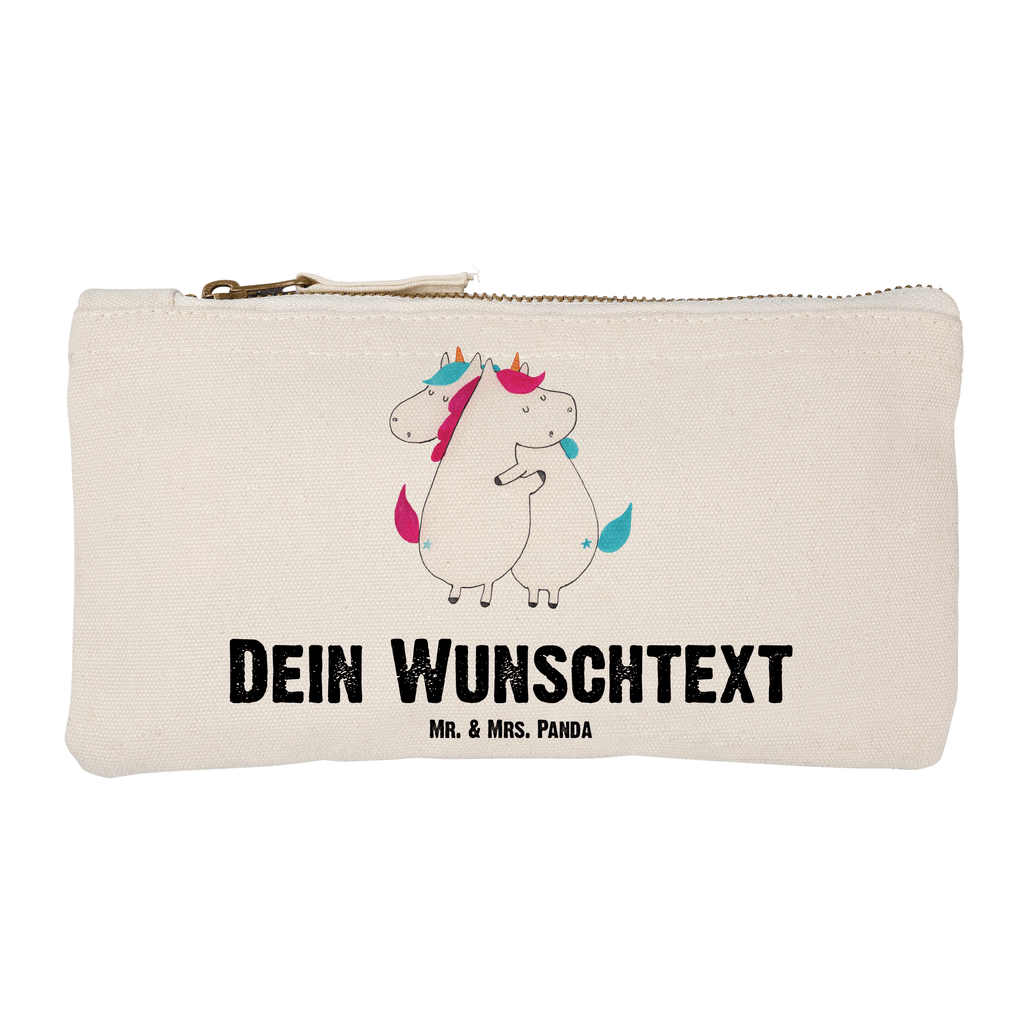 Personalisierte Schminktasche Einhörner Umarmen Personalisierte Schminktasche, Personalisierte Kosmetiktasche, Personalisierter Kosmetikbeutel, Personalisiertes Stiftemäppchen, Personalisiertes Etui, Personalisierte Federmappe, Personalisierte Makeup Bag, Personalisiertes Schminketui, Personalisiertes Kosmetiketui, Personalisiertes Schlamperetui, Schminktasche mit Namen, Kosmetiktasche mit Namen, Kosmetikbeutel mit Namen, Stiftemäppchen mit Namen, Etui mit Namen, Federmappe mit Namen, Makeup Bg  mit Namen, Schminketui mit Namen, Kosmetiketui mit Namen, Schlamperetui mit Namen, Schminktasche personalisieren, Schminktasche bedrucken, Schminktasche selbst gestalten, Einhorn, Einhörner, Einhorn Deko, Pegasus, Unicorn, Freundinnen, Freundin, BFF, Schwester, Schwestern, Familie, Geschwister, Sister, Liebe