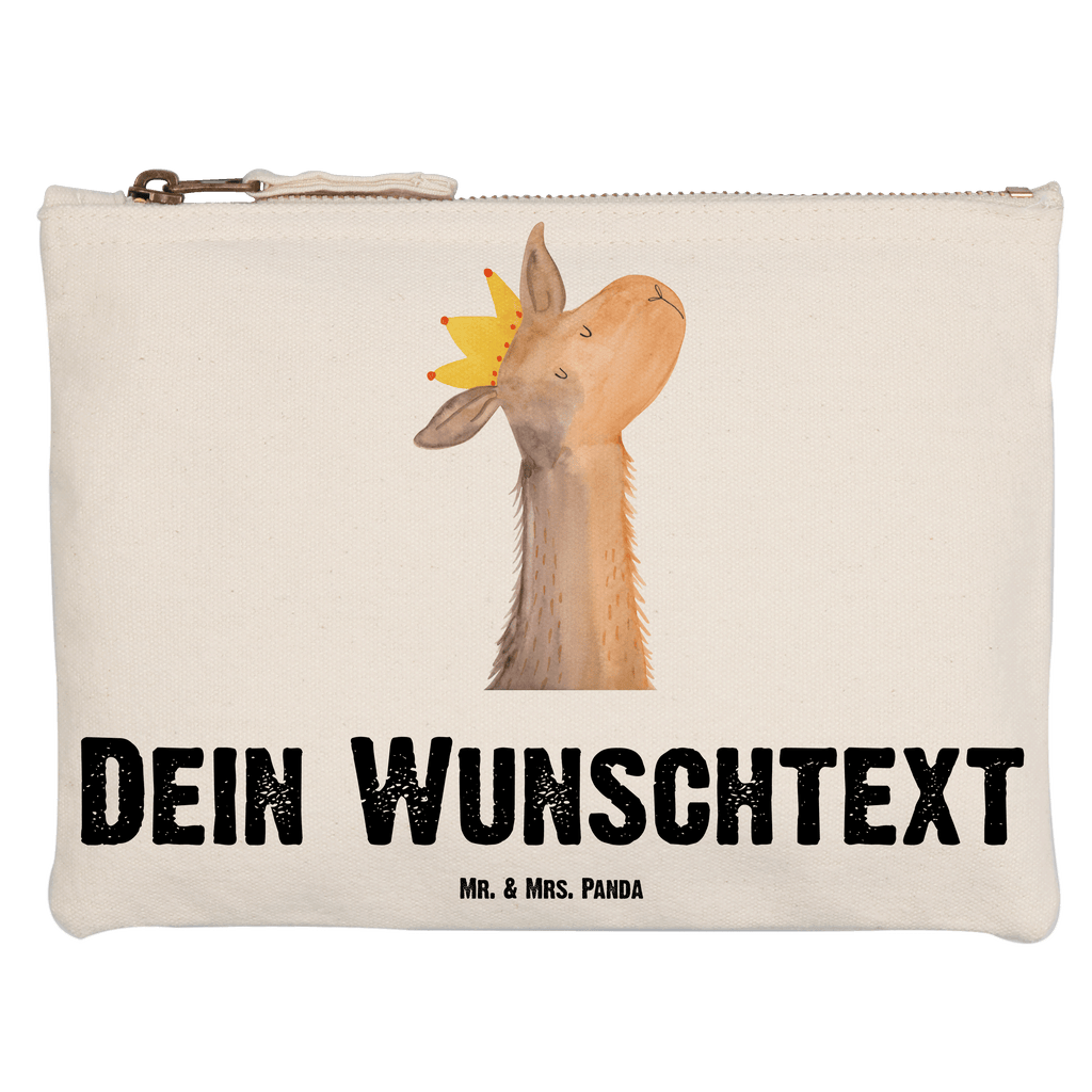 Personalisierte Schminktasche Lamakopf König Personalisierte Schminktasche, Personalisierte Kosmetiktasche, Personalisierter Kosmetikbeutel, Personalisiertes Stiftemäppchen, Personalisiertes Etui, Personalisierte Federmappe, Personalisierte Makeup Bag, Personalisiertes Schminketui, Personalisiertes Kosmetiketui, Personalisiertes Schlamperetui, Schminktasche mit Namen, Kosmetiktasche mit Namen, Kosmetikbeutel mit Namen, Stiftemäppchen mit Namen, Etui mit Namen, Federmappe mit Namen, Makeup Bg  mit Namen, Schminketui mit Namen, Kosmetiketui mit Namen, Schlamperetui mit Namen, Schminktasche personalisieren, Schminktasche bedrucken, Schminktasche selbst gestalten, Lama, Alpaka, Lamas, König, Königin, Freundin, Mama, Papa, Büro Kollege, Kollegin, Chef, Vorgesetzter, Abi, Abitur