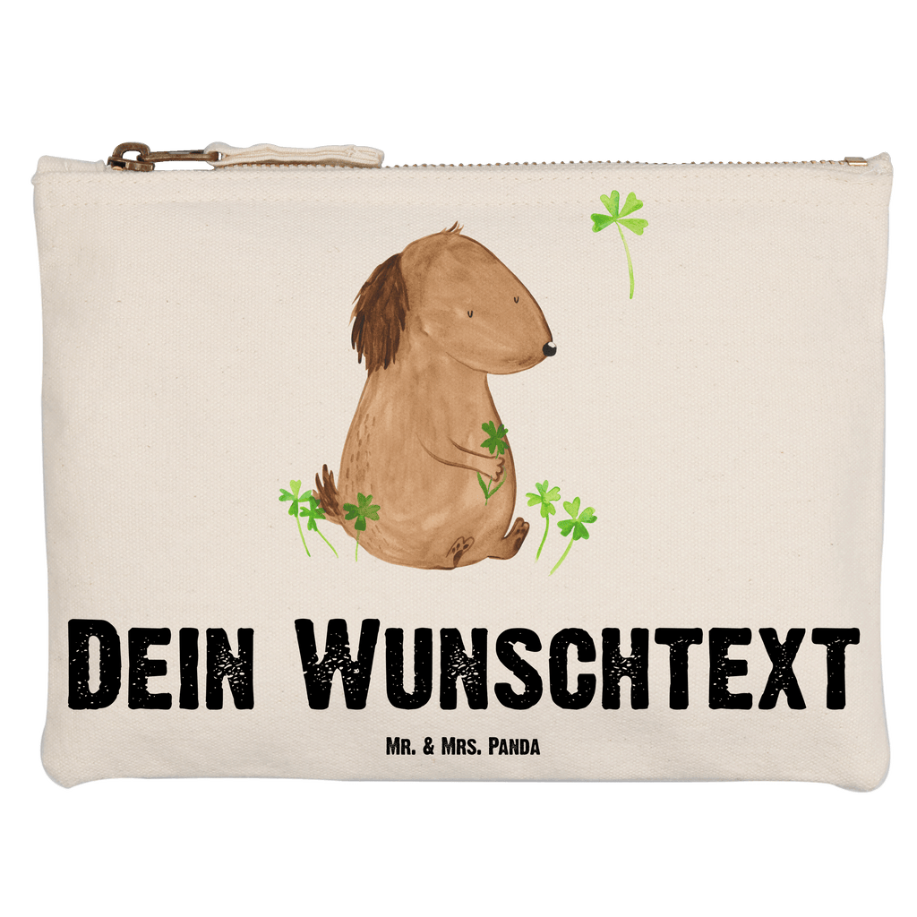 Personalisierte Schminktasche Hund Kleeblatt Personalisierte Schminktasche, Personalisierte Kosmetiktasche, Personalisierter Kosmetikbeutel, Personalisiertes Stiftemäppchen, Personalisiertes Etui, Personalisierte Federmappe, Personalisierte Makeup Bag, Personalisiertes Schminketui, Personalisiertes Kosmetiketui, Personalisiertes Schlamperetui, Schminktasche mit Namen, Kosmetiktasche mit Namen, Kosmetikbeutel mit Namen, Stiftemäppchen mit Namen, Etui mit Namen, Federmappe mit Namen, Makeup Bg  mit Namen, Schminketui mit Namen, Kosmetiketui mit Namen, Schlamperetui mit Namen, Schminktasche personalisieren, Schminktasche bedrucken, Schminktasche selbst gestalten, Hund, Hundemotiv, Haustier, Hunderasse, Tierliebhaber, Hundebesitzer, Sprüche, Kleeblatt, Glück, Tagträume, Motivation, Neuanfang, Geschenk, Glücksbringer, Selbstliebe, Achtsamkeit