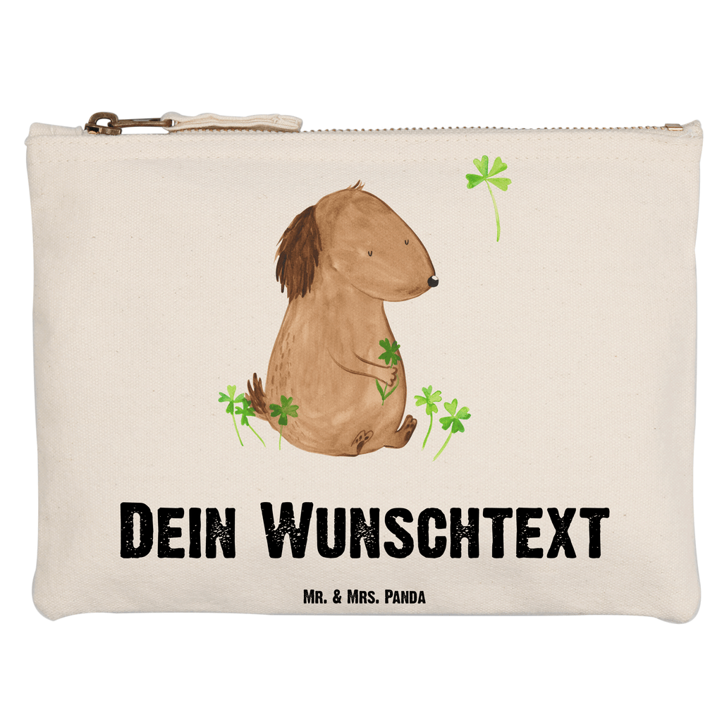 Personalisierte Schminktasche Hund Kleeblatt Personalisierte Schminktasche, Personalisierte Kosmetiktasche, Personalisierter Kosmetikbeutel, Personalisiertes Stiftemäppchen, Personalisiertes Etui, Personalisierte Federmappe, Personalisierte Makeup Bag, Personalisiertes Schminketui, Personalisiertes Kosmetiketui, Personalisiertes Schlamperetui, Schminktasche mit Namen, Kosmetiktasche mit Namen, Kosmetikbeutel mit Namen, Stiftemäppchen mit Namen, Etui mit Namen, Federmappe mit Namen, Makeup Bg  mit Namen, Schminketui mit Namen, Kosmetiketui mit Namen, Schlamperetui mit Namen, Schminktasche personalisieren, Schminktasche bedrucken, Schminktasche selbst gestalten, Hund, Hundemotiv, Haustier, Hunderasse, Tierliebhaber, Hundebesitzer, Sprüche, Kleeblatt, Glück, Tagträume, Motivation, Neuanfang, Geschenk, Glücksbringer, Selbstliebe, Achtsamkeit