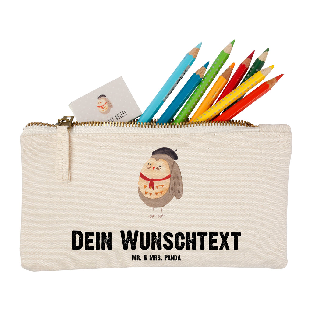 Personalisierte Schminktasche Eule Französisch Personalisierte Schminktasche, Personalisierte Kosmetiktasche, Personalisierter Kosmetikbeutel, Personalisiertes Stiftemäppchen, Personalisiertes Etui, Personalisierte Federmappe, Personalisierte Makeup Bag, Personalisiertes Schminketui, Personalisiertes Kosmetiketui, Personalisiertes Schlamperetui, Schminktasche mit Namen, Kosmetiktasche mit Namen, Kosmetikbeutel mit Namen, Stiftemäppchen mit Namen, Etui mit Namen, Federmappe mit Namen, Makeup Bg  mit Namen, Schminketui mit Namen, Kosmetiketui mit Namen, Schlamperetui mit Namen, Schminktasche personalisieren, Schminktasche bedrucken, Schminktasche selbst gestalten, Eule, Eulen, Eule Deko, Owl, hibou, La vie est belle, das Leben ist schön, Spruch schön, Spruch Französisch, Frankreich