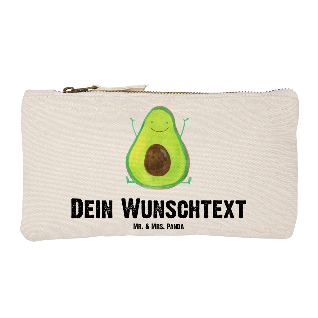Personalisierte Schminktasche Avocado Happy Personalisierte Schminktasche, Personalisierte Kosmetiktasche, Personalisierter Kosmetikbeutel, Personalisiertes Stiftemäppchen, Personalisiertes Etui, Personalisierte Federmappe, Personalisierte Makeup Bag, Personalisiertes Schminketui, Personalisiertes Kosmetiketui, Personalisiertes Schlamperetui, Schminktasche mit Namen, Kosmetiktasche mit Namen, Kosmetikbeutel mit Namen, Stiftemäppchen mit Namen, Etui mit Namen, Federmappe mit Namen, Makeup Bg  mit Namen, Schminketui mit Namen, Kosmetiketui mit Namen, Schlamperetui mit Namen, Schminktasche personalisieren, Schminktasche bedrucken, Schminktasche selbst gestalten, Avocado, Veggie, Vegan, Gesund, Chaos