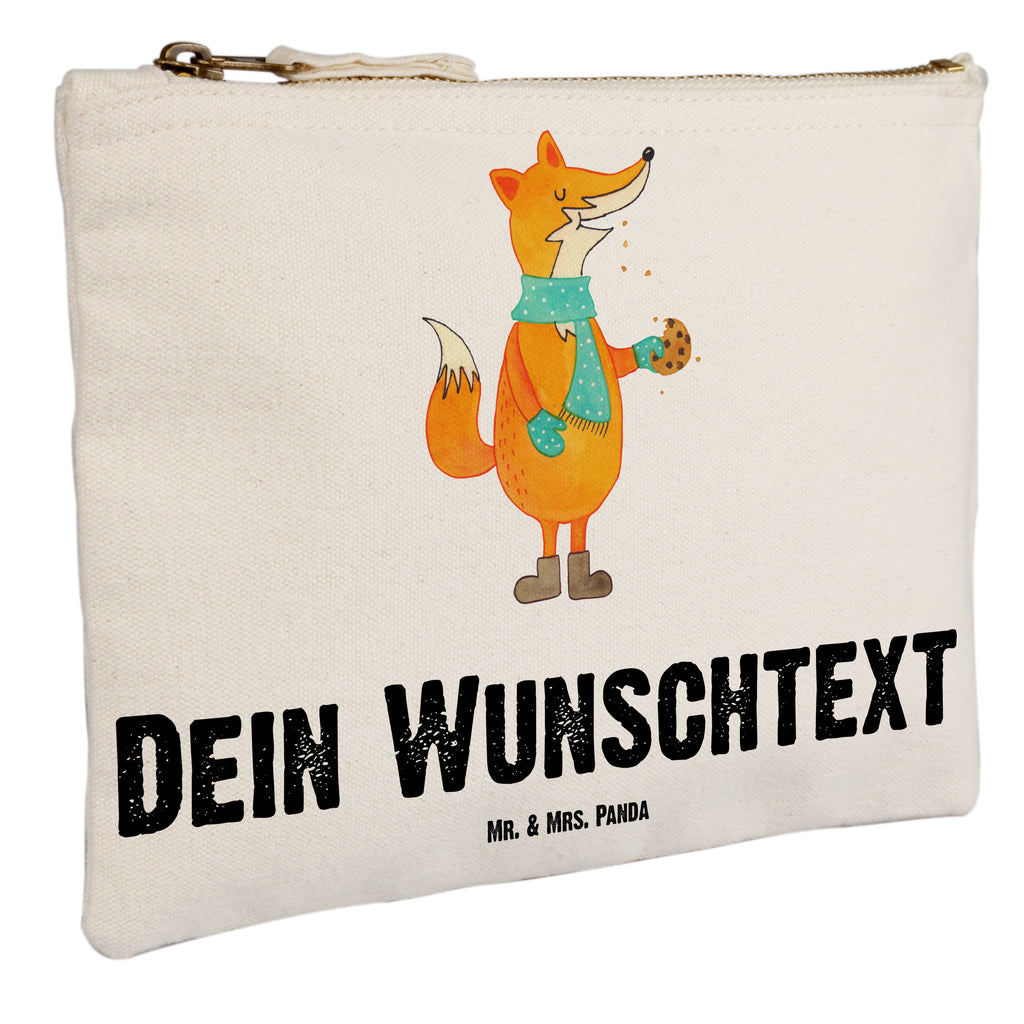 Personalisierte Schminktasche Fuchs Keks Personalisierte Schminktasche, Personalisierte Kosmetiktasche, Personalisierter Kosmetikbeutel, Personalisiertes Stiftemäppchen, Personalisiertes Etui, Personalisierte Federmappe, Personalisierte Makeup Bag, Personalisiertes Schminketui, Personalisiertes Kosmetiketui, Personalisiertes Schlamperetui, Schminktasche mit Namen, Kosmetiktasche mit Namen, Kosmetikbeutel mit Namen, Stiftemäppchen mit Namen, Etui mit Namen, Federmappe mit Namen, Makeup Bg  mit Namen, Schminketui mit Namen, Kosmetiketui mit Namen, Schlamperetui mit Namen, Schminktasche personalisieren, Schminktasche bedrucken, Schminktasche selbst gestalten, Fuchs, Füchse, Backen Spruch, Kekse, Winter, Weihnachtszeit, Plätzchen, Liebe, Küche Deko