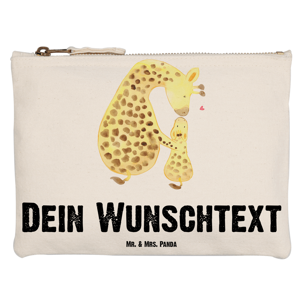 Personalisierte Schminktasche Giraffe mit Kind Personalisierte Schminktasche, Personalisierte Kosmetiktasche, Personalisierter Kosmetikbeutel, Personalisiertes Stiftemäppchen, Personalisiertes Etui, Personalisierte Federmappe, Personalisierte Makeup Bag, Personalisiertes Schminketui, Personalisiertes Kosmetiketui, Personalisiertes Schlamperetui, Schminktasche mit Namen, Kosmetiktasche mit Namen, Kosmetikbeutel mit Namen, Stiftemäppchen mit Namen, Etui mit Namen, Federmappe mit Namen, Makeup Bg  mit Namen, Schminketui mit Namen, Kosmetiketui mit Namen, Schlamperetui mit Namen, Schminktasche personalisieren, Schminktasche bedrucken, Schminktasche selbst gestalten, Afrika, Wildtiere, Giraffe, Kind, Mutter, Mama, Tochter, Sohn, Lieblingsmensch