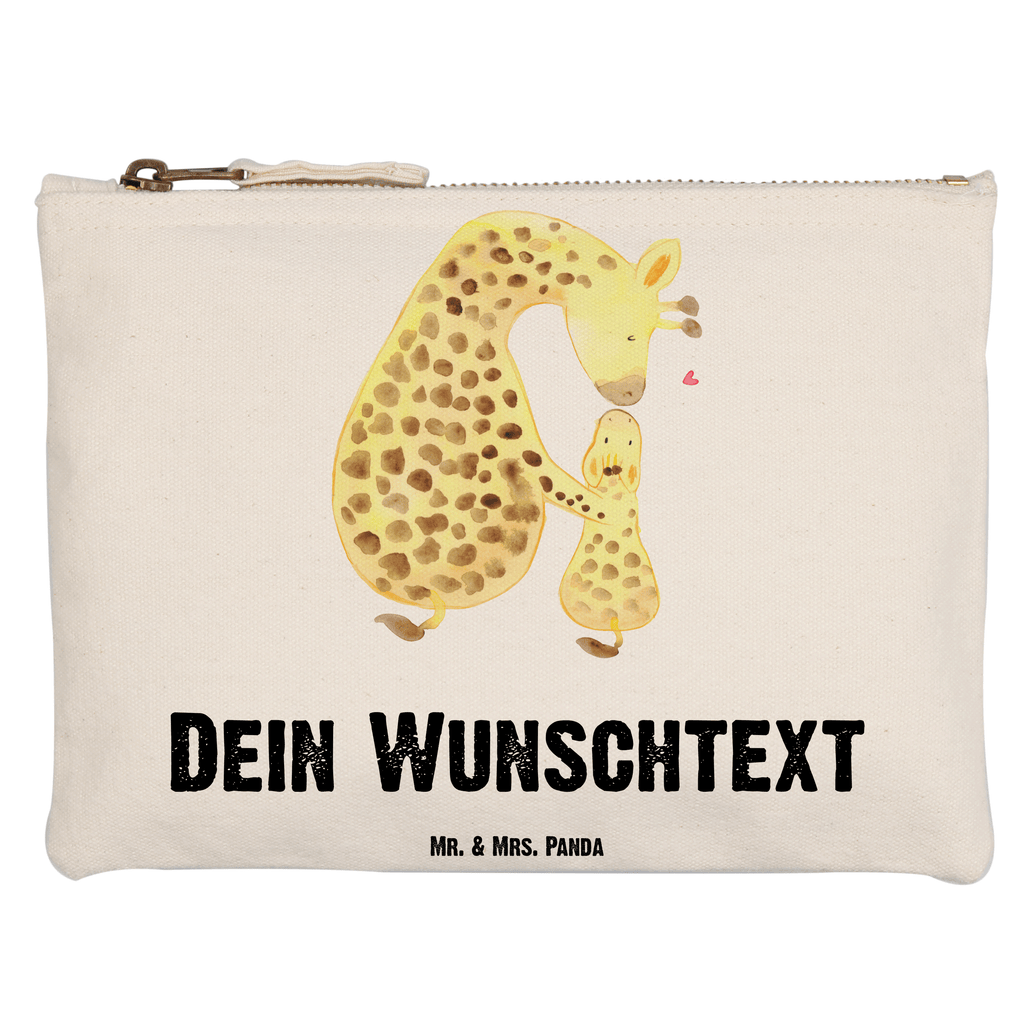 Personalisierte Schminktasche Giraffe mit Kind Personalisierte Schminktasche, Personalisierte Kosmetiktasche, Personalisierter Kosmetikbeutel, Personalisiertes Stiftemäppchen, Personalisiertes Etui, Personalisierte Federmappe, Personalisierte Makeup Bag, Personalisiertes Schminketui, Personalisiertes Kosmetiketui, Personalisiertes Schlamperetui, Schminktasche mit Namen, Kosmetiktasche mit Namen, Kosmetikbeutel mit Namen, Stiftemäppchen mit Namen, Etui mit Namen, Federmappe mit Namen, Makeup Bg  mit Namen, Schminketui mit Namen, Kosmetiketui mit Namen, Schlamperetui mit Namen, Schminktasche personalisieren, Schminktasche bedrucken, Schminktasche selbst gestalten, Afrika, Wildtiere, Giraffe, Kind, Mutter, Mama, Tochter, Sohn, Lieblingsmensch