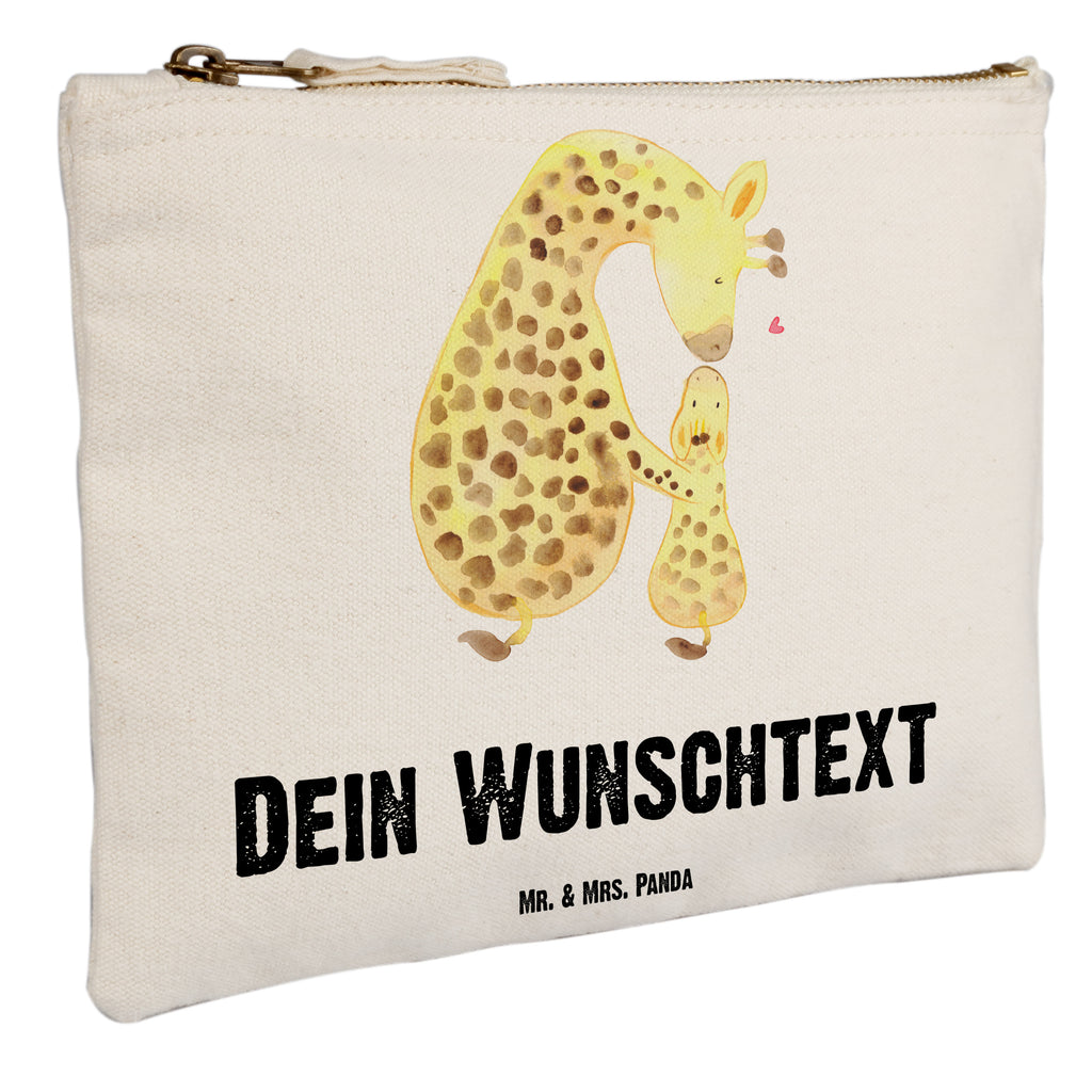 Personalisierte Schminktasche Giraffe mit Kind Personalisierte Schminktasche, Personalisierte Kosmetiktasche, Personalisierter Kosmetikbeutel, Personalisiertes Stiftemäppchen, Personalisiertes Etui, Personalisierte Federmappe, Personalisierte Makeup Bag, Personalisiertes Schminketui, Personalisiertes Kosmetiketui, Personalisiertes Schlamperetui, Schminktasche mit Namen, Kosmetiktasche mit Namen, Kosmetikbeutel mit Namen, Stiftemäppchen mit Namen, Etui mit Namen, Federmappe mit Namen, Makeup Bg  mit Namen, Schminketui mit Namen, Kosmetiketui mit Namen, Schlamperetui mit Namen, Schminktasche personalisieren, Schminktasche bedrucken, Schminktasche selbst gestalten, Afrika, Wildtiere, Giraffe, Kind, Mutter, Mama, Tochter, Sohn, Lieblingsmensch