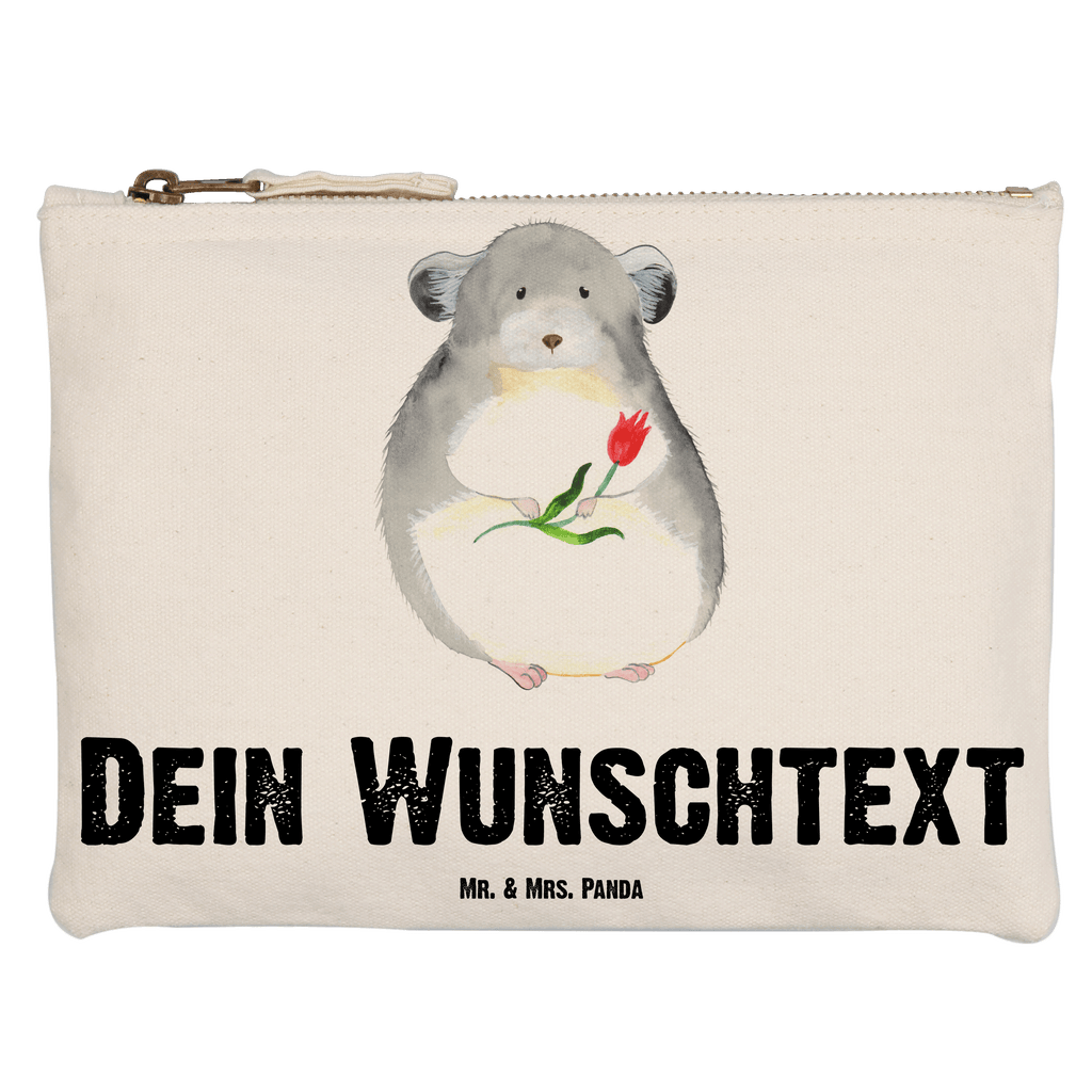 Personalisierte Schminktasche Chinchilla mit Blume Personalisierte Schminktasche, Personalisierte Kosmetiktasche, Personalisierter Kosmetikbeutel, Personalisiertes Stiftemäppchen, Personalisiertes Etui, Personalisierte Federmappe, Personalisierte Makeup Bag, Personalisiertes Schminketui, Personalisiertes Kosmetiketui, Personalisiertes Schlamperetui, Schminktasche mit Namen, Kosmetiktasche mit Namen, Kosmetikbeutel mit Namen, Stiftemäppchen mit Namen, Etui mit Namen, Federmappe mit Namen, Makeup Bg  mit Namen, Schminketui mit Namen, Kosmetiketui mit Namen, Schlamperetui mit Namen, Schminktasche personalisieren, Schminktasche bedrucken, Schminktasche selbst gestalten, süße Tiermotive, gute Laune, lustige Sprüche, Tiere, Chinchilla, Chinchillas, Liebeskummer, Kummer, Depressionen, traurig sein, Chaos, Glücklichsein, Büro, Büroalltag