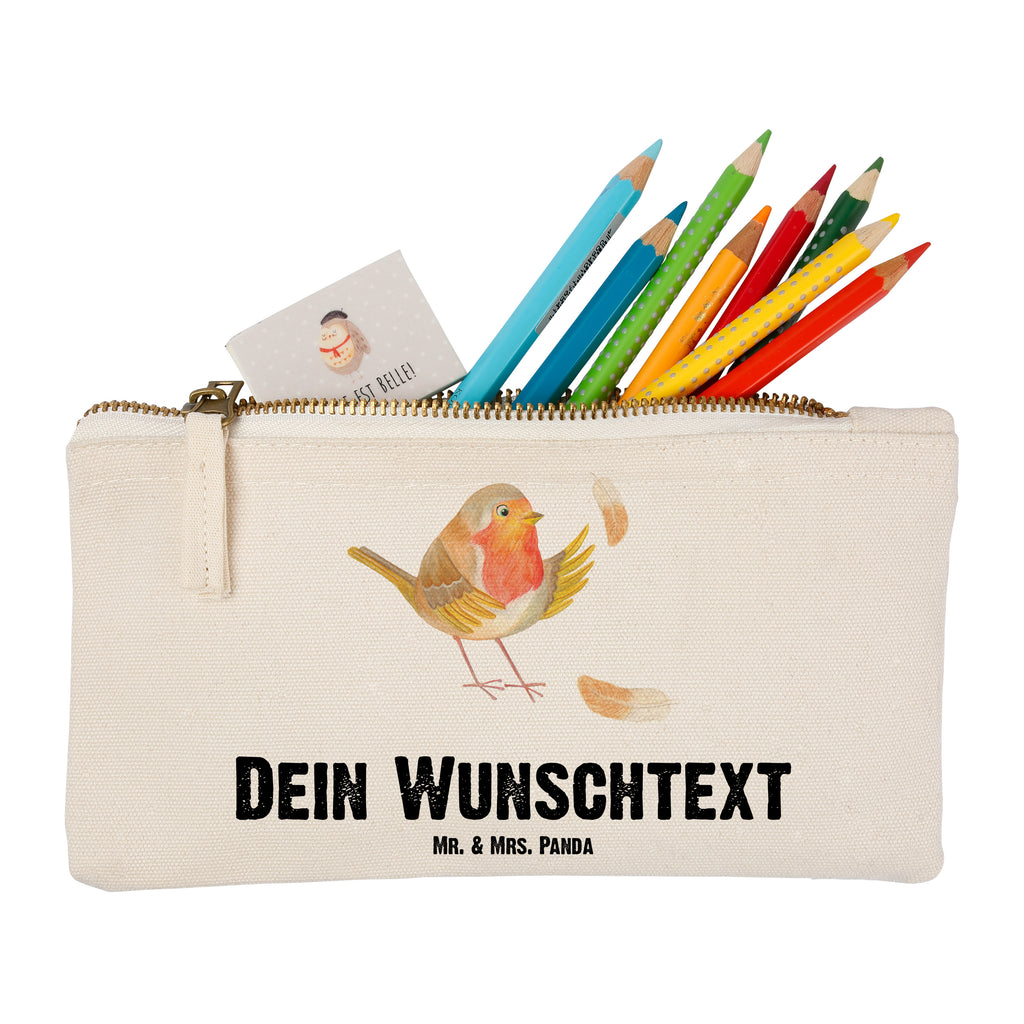 Personalisierte Schminktasche Rotkehlchen mit Federn Personalisierte Schminktasche, Personalisierte Kosmetiktasche, Personalisierter Kosmetikbeutel, Personalisiertes Stiftemäppchen, Personalisiertes Etui, Personalisierte Federmappe, Personalisierte Makeup Bag, Personalisiertes Schminketui, Personalisiertes Kosmetiketui, Personalisiertes Schlamperetui, Schminktasche mit Namen, Kosmetiktasche mit Namen, Kosmetikbeutel mit Namen, Stiftemäppchen mit Namen, Etui mit Namen, Federmappe mit Namen, Makeup Bg  mit Namen, Schminketui mit Namen, Kosmetiketui mit Namen, Schlamperetui mit Namen, Schminktasche personalisieren, Schminktasche bedrucken, Schminktasche selbst gestalten, süße Tiermotive, gute Laune, lustige Sprüche, Tiere, What if i fall, Rotkehlchen, Spruch Motivation, Spruch Mut, Vogel, Motivation Sprüche, Motivationsbilder, fliegen