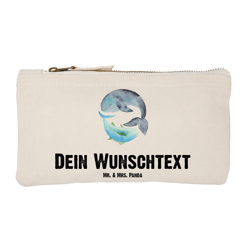 Personalisierte Schminktasche Walfisch & Thunfisch Personalisierte Schminktasche, Personalisierte Kosmetiktasche, Personalisierter Kosmetikbeutel, Personalisiertes Stiftemäppchen, Personalisiertes Etui, Personalisierte Federmappe, Personalisierte Makeup Bag, Personalisiertes Schminketui, Personalisiertes Kosmetiketui, Personalisiertes Schlamperetui, Schminktasche mit Namen, Kosmetiktasche mit Namen, Kosmetikbeutel mit Namen, Stiftemäppchen mit Namen, Etui mit Namen, Federmappe mit Namen, Makeup Bg  mit Namen, Schminketui mit Namen, Kosmetiketui mit Namen, Schlamperetui mit Namen, Schminktasche personalisieren, Schminktasche bedrucken, Schminktasche selbst gestalten, süße Tiermotive, gute Laune, lustige Sprüche, Tiere, Wal, Wahl, Tunfisch, Wortwitz lustig, Spruch lustig, Flachwitz, Witz, Spruch des Tages, Flachwitz Geschenk