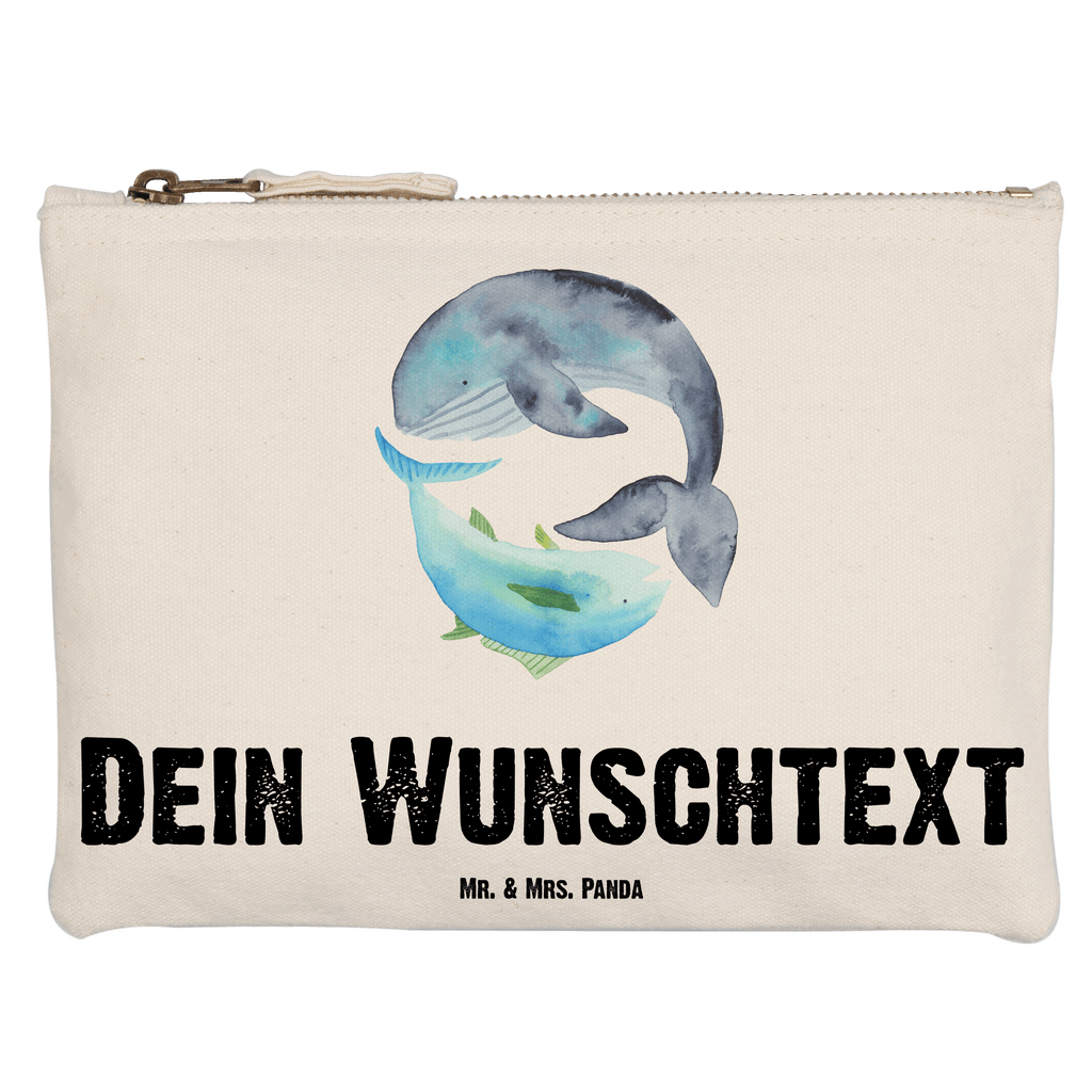 Personalisierte Schminktasche Walfisch & Thunfisch Personalisierte Schminktasche, Personalisierte Kosmetiktasche, Personalisierter Kosmetikbeutel, Personalisiertes Stiftemäppchen, Personalisiertes Etui, Personalisierte Federmappe, Personalisierte Makeup Bag, Personalisiertes Schminketui, Personalisiertes Kosmetiketui, Personalisiertes Schlamperetui, Schminktasche mit Namen, Kosmetiktasche mit Namen, Kosmetikbeutel mit Namen, Stiftemäppchen mit Namen, Etui mit Namen, Federmappe mit Namen, Makeup Bg  mit Namen, Schminketui mit Namen, Kosmetiketui mit Namen, Schlamperetui mit Namen, Schminktasche personalisieren, Schminktasche bedrucken, Schminktasche selbst gestalten, süße Tiermotive, gute Laune, lustige Sprüche, Tiere, Wal, Wahl, Tunfisch, Wortwitz lustig, Spruch lustig, Flachwitz, Witz, Spruch des Tages, Flachwitz Geschenk