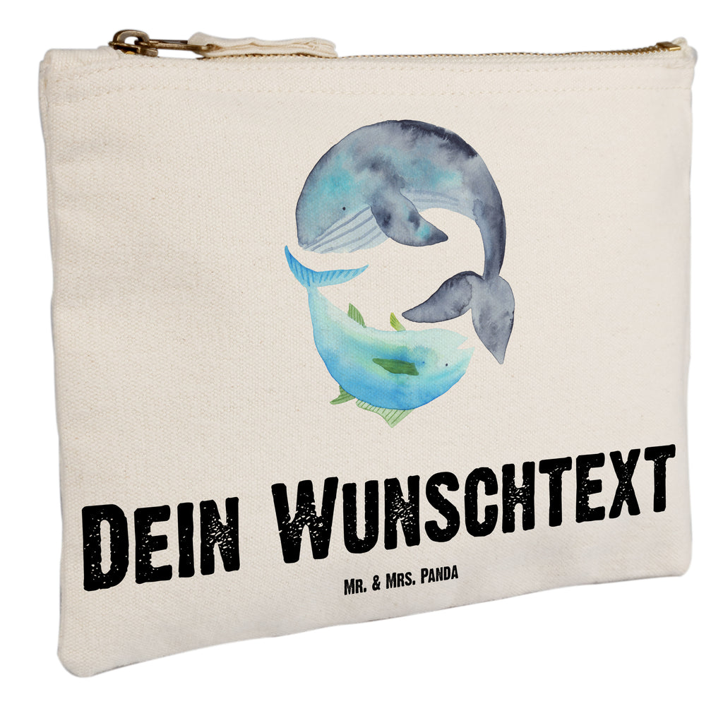 Personalisierte Schminktasche Walfisch & Thunfisch Personalisierte Schminktasche, Personalisierte Kosmetiktasche, Personalisierter Kosmetikbeutel, Personalisiertes Stiftemäppchen, Personalisiertes Etui, Personalisierte Federmappe, Personalisierte Makeup Bag, Personalisiertes Schminketui, Personalisiertes Kosmetiketui, Personalisiertes Schlamperetui, Schminktasche mit Namen, Kosmetiktasche mit Namen, Kosmetikbeutel mit Namen, Stiftemäppchen mit Namen, Etui mit Namen, Federmappe mit Namen, Makeup Bg  mit Namen, Schminketui mit Namen, Kosmetiketui mit Namen, Schlamperetui mit Namen, Schminktasche personalisieren, Schminktasche bedrucken, Schminktasche selbst gestalten, süße Tiermotive, gute Laune, lustige Sprüche, Tiere, Wal, Wahl, Tunfisch, Wortwitz lustig, Spruch lustig, Flachwitz, Witz, Spruch des Tages, Flachwitz Geschenk