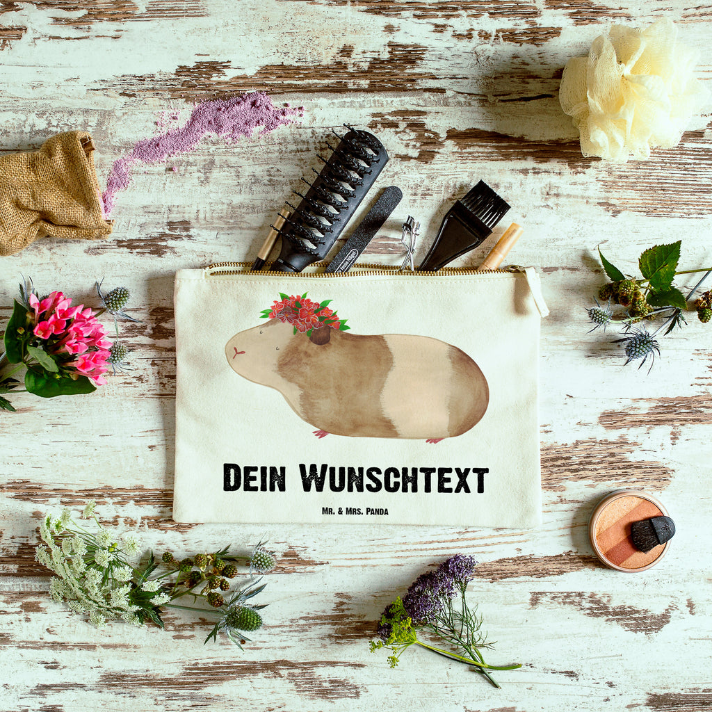 Personalisierte Schminktasche Meerschweinchen weise Personalisierte Schminktasche, Personalisierte Kosmetiktasche, Personalisierter Kosmetikbeutel, Personalisiertes Stiftemäppchen, Personalisiertes Etui, Personalisierte Federmappe, Personalisierte Makeup Bag, Personalisiertes Schminketui, Personalisiertes Kosmetiketui, Personalisiertes Schlamperetui, Schminktasche mit Namen, Kosmetiktasche mit Namen, Kosmetikbeutel mit Namen, Stiftemäppchen mit Namen, Etui mit Namen, Federmappe mit Namen, Makeup Bg  mit Namen, Schminketui mit Namen, Kosmetiketui mit Namen, Schlamperetui mit Namen, Schminktasche personalisieren, Schminktasche bedrucken, Schminktasche selbst gestalten, süße Tiermotive, gute Laune, lustige Sprüche, Tiere, Meerschweinchen, Meerie, Meeries, Wunder, Blumenkind, Realität, Spruch, Weisheit, Motivation, Wunderland