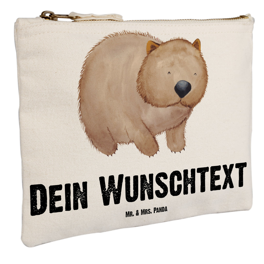 Personalisierte Schminktasche Wombat Personalisierte Schminktasche, Personalisierte Kosmetiktasche, Personalisierter Kosmetikbeutel, Personalisiertes Stiftemäppchen, Personalisiertes Etui, Personalisierte Federmappe, Personalisierte Makeup Bag, Personalisiertes Schminketui, Personalisiertes Kosmetiketui, Personalisiertes Schlamperetui, Schminktasche mit Namen, Kosmetiktasche mit Namen, Kosmetikbeutel mit Namen, Stiftemäppchen mit Namen, Etui mit Namen, Federmappe mit Namen, Makeup Bg  mit Namen, Schminketui mit Namen, Kosmetiketui mit Namen, Schlamperetui mit Namen, Schminktasche personalisieren, Schminktasche bedrucken, Schminktasche selbst gestalten, Tiermotive, Gute Laune, lustige Sprüche, Tiere, Wombat, Das Leben ist schön, Motivation, Spruch, Australien