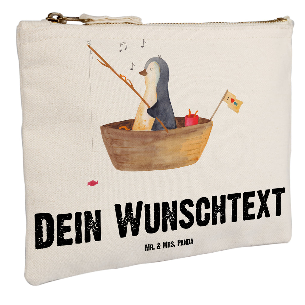 Personalisierte Schminktasche Pinguin Angelboot Personalisierte Schminktasche, Personalisierte Kosmetiktasche, Personalisierter Kosmetikbeutel, Personalisiertes Stiftemäppchen, Personalisiertes Etui, Personalisierte Federmappe, Personalisierte Makeup Bag, Personalisiertes Schminketui, Personalisiertes Kosmetiketui, Personalisiertes Schlamperetui, Schminktasche mit Namen, Kosmetiktasche mit Namen, Kosmetikbeutel mit Namen, Stiftemäppchen mit Namen, Etui mit Namen, Federmappe mit Namen, Makeup Bg  mit Namen, Schminketui mit Namen, Kosmetiketui mit Namen, Schlamperetui mit Namen, Schminktasche personalisieren, Schminktasche bedrucken, Schminktasche selbst gestalten, Pinguin, Pinguine, Angeln, Boot, Angelboot, Lebenslust, Leben, genießen, Motivation, Neustart, Neuanfang, Trennung, Scheidung, Geschenkidee Liebeskummer