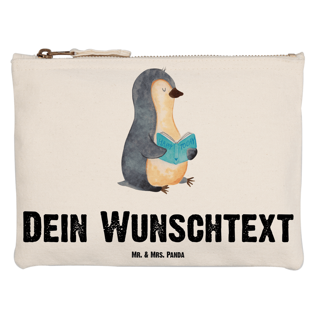 Personalisierte Schminktasche Pinguin Buch Personalisierte Schminktasche, Personalisierte Kosmetiktasche, Personalisierter Kosmetikbeutel, Personalisiertes Stiftemäppchen, Personalisiertes Etui, Personalisierte Federmappe, Personalisierte Makeup Bag, Personalisiertes Schminketui, Personalisiertes Kosmetiketui, Personalisiertes Schlamperetui, Schminktasche mit Namen, Kosmetiktasche mit Namen, Kosmetikbeutel mit Namen, Stiftemäppchen mit Namen, Etui mit Namen, Federmappe mit Namen, Makeup Bg  mit Namen, Schminketui mit Namen, Kosmetiketui mit Namen, Schlamperetui mit Namen, Schminktasche personalisieren, Schminktasche bedrucken, Schminktasche selbst gestalten, Pinguin, Pinguine, Buch, Lesen, Bücherwurm, Nichtstun, Faulenzen, Ferien, Urlaub, Freizeit
