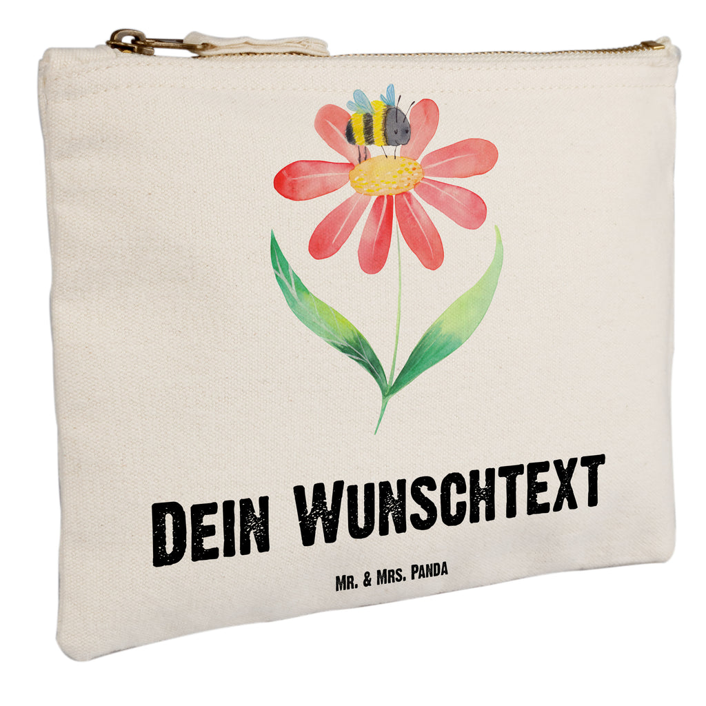 Personalisierte Schminktasche Hummel Blume Personalisierte Schminktasche, Personalisierte Kosmetiktasche, Personalisierter Kosmetikbeutel, Personalisiertes Stiftemäppchen, Personalisiertes Etui, Personalisierte Federmappe, Personalisierte Makeup Bag, Personalisiertes Schminketui, Personalisiertes Kosmetiketui, Personalisiertes Schlamperetui, Schminktasche mit Namen, Kosmetiktasche mit Namen, Kosmetikbeutel mit Namen, Stiftemäppchen mit Namen, Etui mit Namen, Federmappe mit Namen, Makeup Bg  mit Namen, Schminketui mit Namen, Kosmetiketui mit Namen, Schlamperetui mit Namen, Schminktasche personalisieren, Schminktasche bedrucken, Schminktasche selbst gestalten, süße Tiermotive, gute Laune, lustige Sprüche, Tiere, Hummel, Blume, Wespe, Flauschig, Natur, Feld, Hummeln, Biene