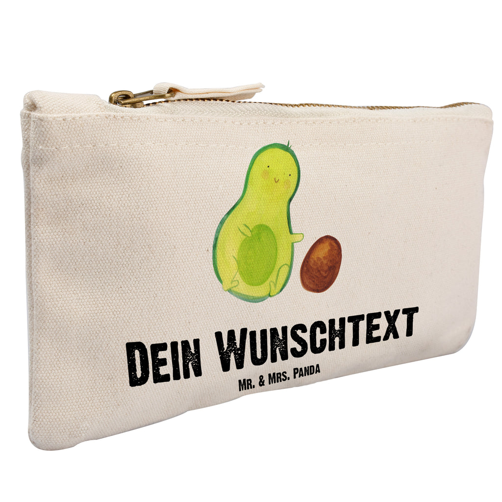 Personalisierte Schminktasche Avocado rollt Kern Personalisierte Schminktasche, Personalisierte Kosmetiktasche, Personalisierter Kosmetikbeutel, Personalisiertes Stiftemäppchen, Personalisiertes Etui, Personalisierte Federmappe, Personalisierte Makeup Bag, Personalisiertes Schminketui, Personalisiertes Kosmetiketui, Personalisiertes Schlamperetui, Schminktasche mit Namen, Kosmetiktasche mit Namen, Kosmetikbeutel mit Namen, Stiftemäppchen mit Namen, Etui mit Namen, Federmappe mit Namen, Makeup Bg  mit Namen, Schminketui mit Namen, Kosmetiketui mit Namen, Schlamperetui mit Namen, Schminktasche personalisieren, Schminktasche bedrucken, Schminktasche selbst gestalten, Avocado, Veggie, Vegan, Gesund, Avocados, Schwanger, Geburt, Geburtstag, Säugling, Kind, erstes Kind, zur Geburt, Schwangerschaft, Babyparty, Baby, große Liebe, Liebe, Love