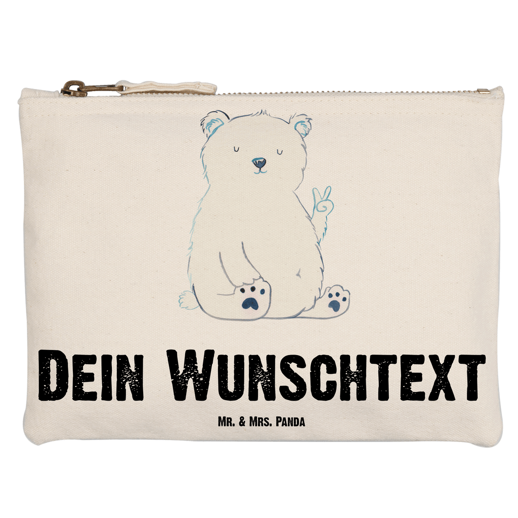 Personalisierte Schminktasche Eisbär Faul Personalisierte Schminktasche, Personalisierte Kosmetiktasche, Personalisierter Kosmetikbeutel, Personalisiertes Stiftemäppchen, Personalisiertes Etui, Personalisierte Federmappe, Personalisierte Makeup Bag, Personalisiertes Schminketui, Personalisiertes Kosmetiketui, Personalisiertes Schlamperetui, Schminktasche mit Namen, Kosmetiktasche mit Namen, Kosmetikbeutel mit Namen, Stiftemäppchen mit Namen, Etui mit Namen, Federmappe mit Namen, Makeup Bg  mit Namen, Schminketui mit Namen, Kosmetiketui mit Namen, Schlamperetui mit Namen, Schminktasche personalisieren, Schminktasche bedrucken, Schminktasche selbst gestalten, Bär, Teddy, Teddybär, Eisbär, Nordpol, Faul, Entspannen, Relaxen, Büro, Arbeit, Bürojob, Arbeitsplatz, Homeoffice