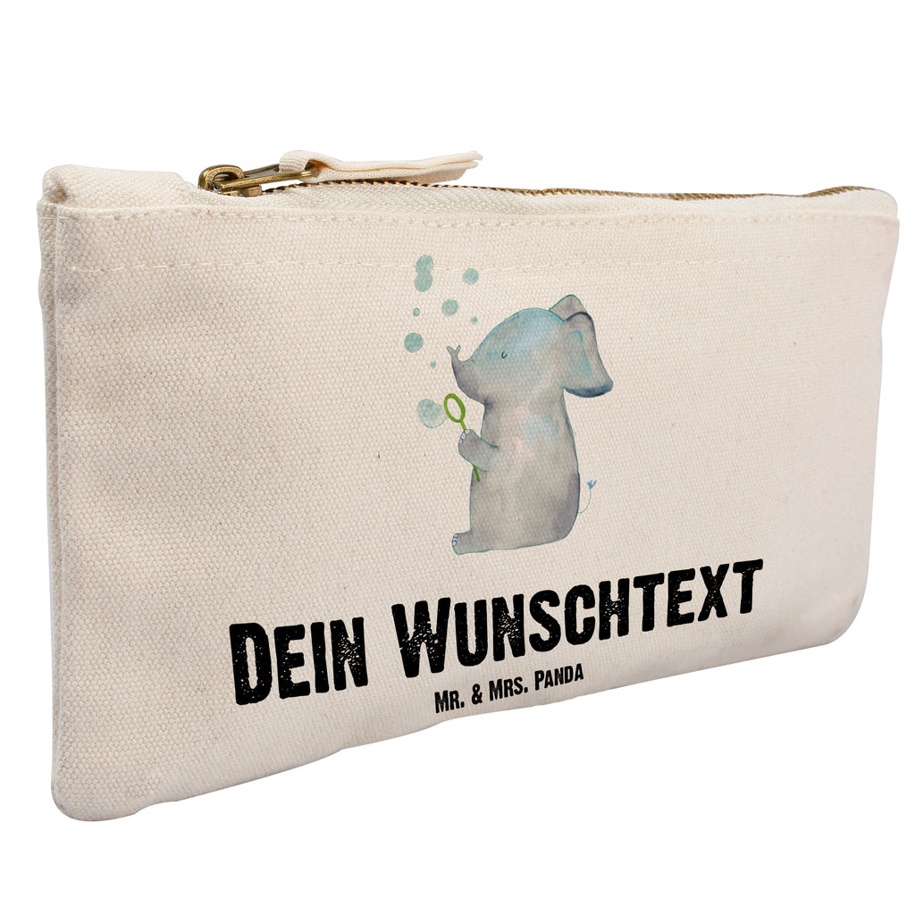 Personalisierte Schminktasche Elefant Seifenblasen Personalisierte Schminktasche, Personalisierte Kosmetiktasche, Personalisierter Kosmetikbeutel, Personalisiertes Stiftemäppchen, Personalisiertes Etui, Personalisierte Federmappe, Personalisierte Makeup Bag, Personalisiertes Schminketui, Personalisiertes Kosmetiketui, Personalisiertes Schlamperetui, Schminktasche mit Namen, Kosmetiktasche mit Namen, Kosmetikbeutel mit Namen, Stiftemäppchen mit Namen, Etui mit Namen, Federmappe mit Namen, Makeup Bg  mit Namen, Schminketui mit Namen, Kosmetiketui mit Namen, Schlamperetui mit Namen, Schminktasche personalisieren, Schminktasche bedrucken, Schminktasche selbst gestalten, Tiermotive, Gute Laune, lustige Sprüche, Tiere, Elefant, Elefanten, Dickhäter, Rüsseltier, Seifenblasen, Liebe, Heimat, Gefühl. Daheim, Liebesbeweis, Liebesspruch