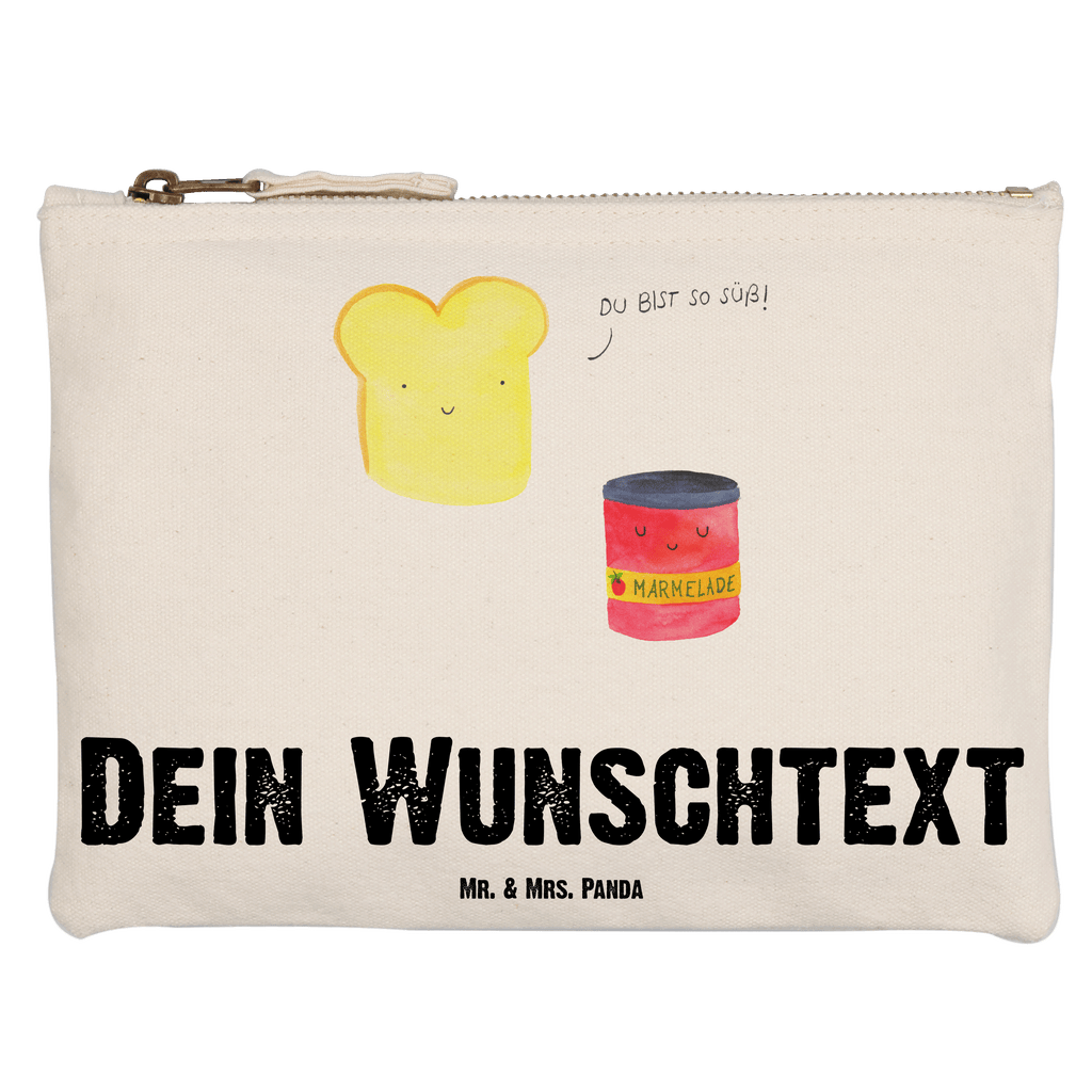 Personalisierte Schminktasche Toast & Marmelade Personalisierte Schminktasche, Personalisierte Kosmetiktasche, Personalisierter Kosmetikbeutel, Personalisiertes Stiftemäppchen, Personalisiertes Etui, Personalisierte Federmappe, Personalisierte Makeup Bag, Personalisiertes Schminketui, Personalisiertes Kosmetiketui, Personalisiertes Schlamperetui, Schminktasche mit Namen, Kosmetiktasche mit Namen, Kosmetikbeutel mit Namen, Stiftemäppchen mit Namen, Etui mit Namen, Federmappe mit Namen, Makeup Bg  mit Namen, Schminketui mit Namen, Kosmetiketui mit Namen, Schlamperetui mit Namen, Schminktasche personalisieren, Schminktasche bedrucken, Schminktasche selbst gestalten, süße Tiermotive, gute Laune, lustige Sprüche, Tiere, Toast, Marmelade, Dreamteam, süße Postkarte, süß, Küche Deko, Küche Spruch, Frühstück Einladung, Brot, Toastbrot
