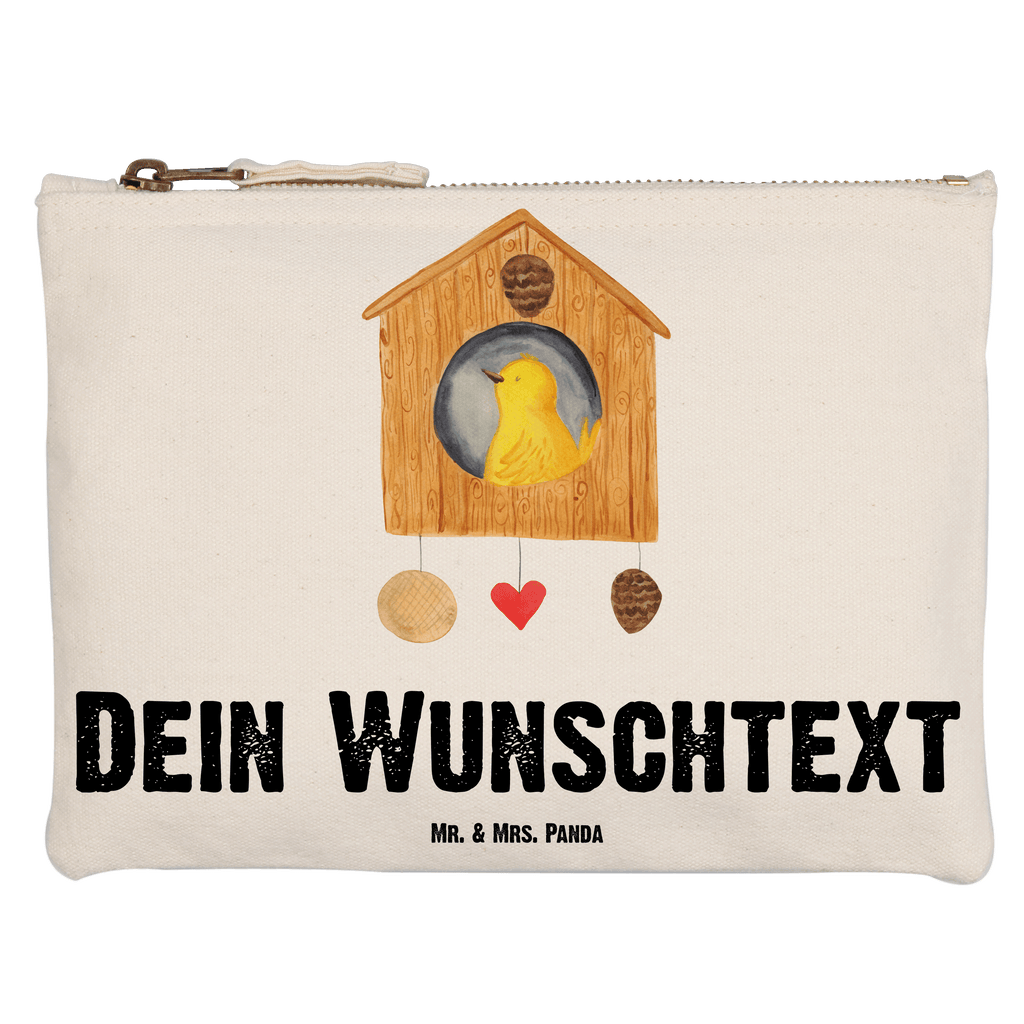Personalisierte Schminktasche Vogelhaus Personalisierte Schminktasche, Personalisierte Kosmetiktasche, Personalisierter Kosmetikbeutel, Personalisiertes Stiftemäppchen, Personalisiertes Etui, Personalisierte Federmappe, Personalisierte Makeup Bag, Personalisiertes Schminketui, Personalisiertes Kosmetiketui, Personalisiertes Schlamperetui, Schminktasche mit Namen, Kosmetiktasche mit Namen, Kosmetikbeutel mit Namen, Stiftemäppchen mit Namen, Etui mit Namen, Federmappe mit Namen, Makeup Bg  mit Namen, Schminketui mit Namen, Kosmetiketui mit Namen, Schlamperetui mit Namen, Schminktasche personalisieren, Schminktasche bedrucken, Schminktasche selbst gestalten, süße Tiermotive, gute Laune, lustige Sprüche, Tiere, Vogel, Vögel, Vogelhaus, Vogelhäuschen, Home sweet home, Zuhause, Nest, Eigenheim, Familie, Wohnung, Haus, unser Haus, Lieblingsort, Castle