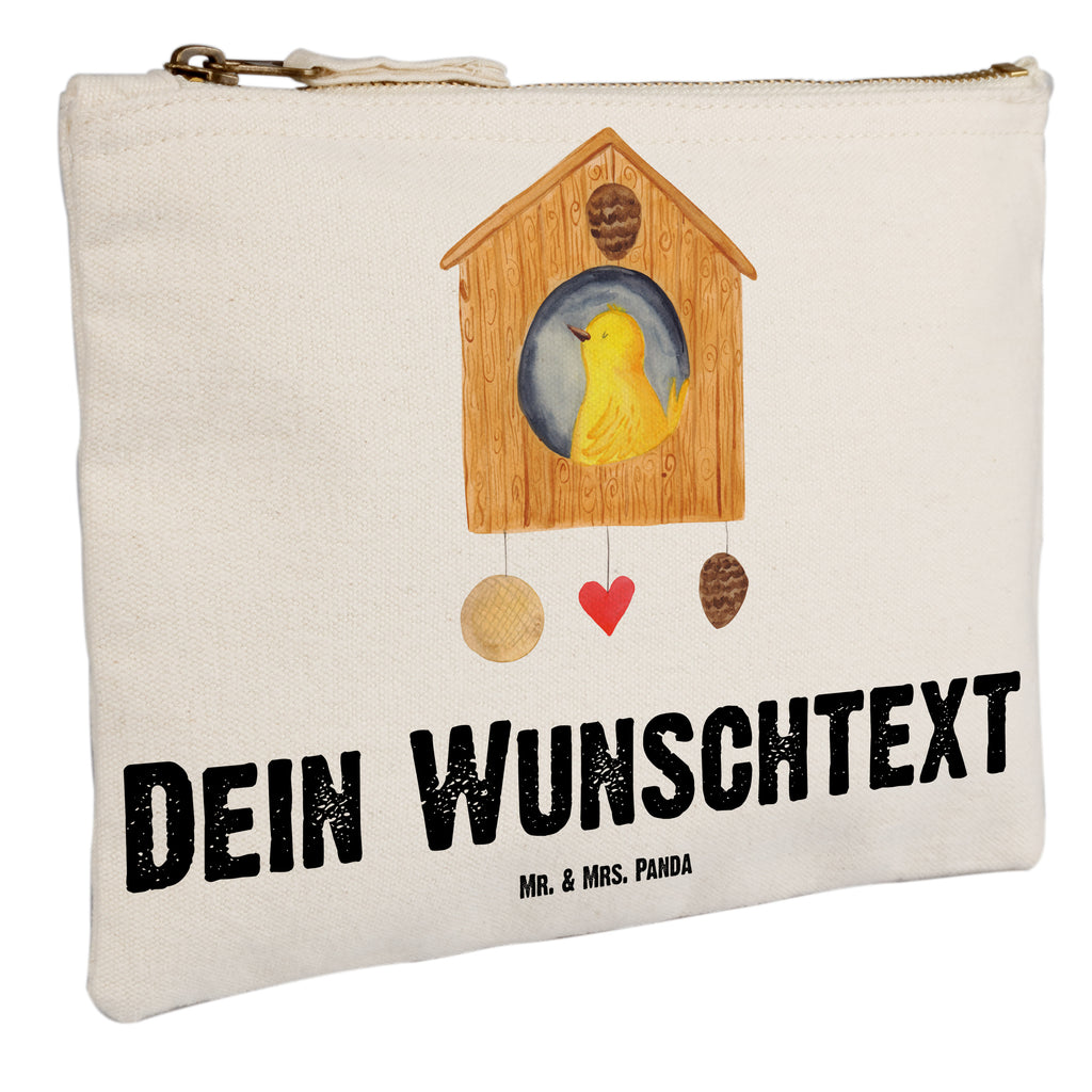 Personalisierte Schminktasche Vogelhaus Personalisierte Schminktasche, Personalisierte Kosmetiktasche, Personalisierter Kosmetikbeutel, Personalisiertes Stiftemäppchen, Personalisiertes Etui, Personalisierte Federmappe, Personalisierte Makeup Bag, Personalisiertes Schminketui, Personalisiertes Kosmetiketui, Personalisiertes Schlamperetui, Schminktasche mit Namen, Kosmetiktasche mit Namen, Kosmetikbeutel mit Namen, Stiftemäppchen mit Namen, Etui mit Namen, Federmappe mit Namen, Makeup Bg  mit Namen, Schminketui mit Namen, Kosmetiketui mit Namen, Schlamperetui mit Namen, Schminktasche personalisieren, Schminktasche bedrucken, Schminktasche selbst gestalten, süße Tiermotive, gute Laune, lustige Sprüche, Tiere, Vogel, Vögel, Vogelhaus, Vogelhäuschen, Home sweet home, Zuhause, Nest, Eigenheim, Familie, Wohnung, Haus, unser Haus, Lieblingsort, Castle