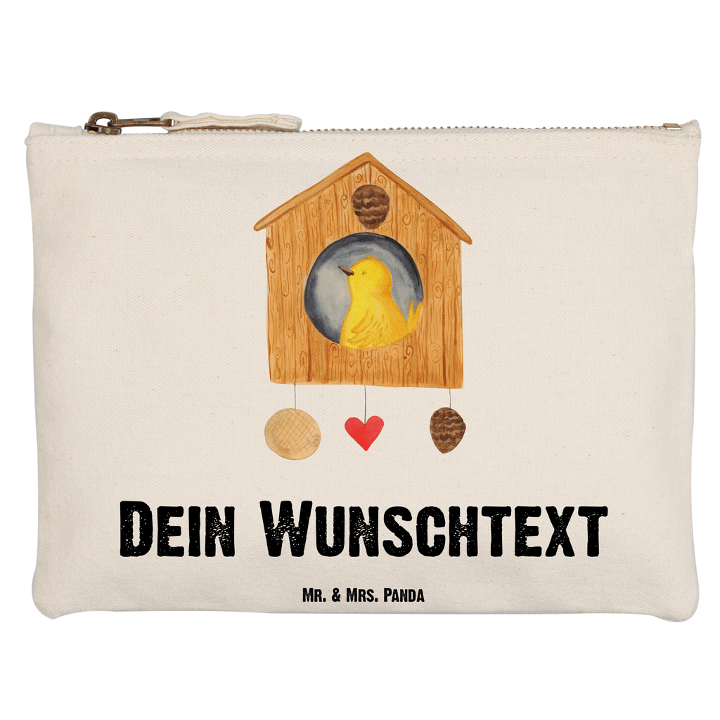 Personalisierte Schminktasche Vogelhaus Personalisierte Schminktasche, Personalisierte Kosmetiktasche, Personalisierter Kosmetikbeutel, Personalisiertes Stiftemäppchen, Personalisiertes Etui, Personalisierte Federmappe, Personalisierte Makeup Bag, Personalisiertes Schminketui, Personalisiertes Kosmetiketui, Personalisiertes Schlamperetui, Schminktasche mit Namen, Kosmetiktasche mit Namen, Kosmetikbeutel mit Namen, Stiftemäppchen mit Namen, Etui mit Namen, Federmappe mit Namen, Makeup Bg  mit Namen, Schminketui mit Namen, Kosmetiketui mit Namen, Schlamperetui mit Namen, Schminktasche personalisieren, Schminktasche bedrucken, Schminktasche selbst gestalten, süße Tiermotive, gute Laune, lustige Sprüche, Tiere, Vogel, Vögel, Vogelhaus, Vogelhäuschen, Home sweet home, Zuhause, Nest, Eigenheim, Familie, Wohnung, Haus, unser Haus, Lieblingsort, Castle