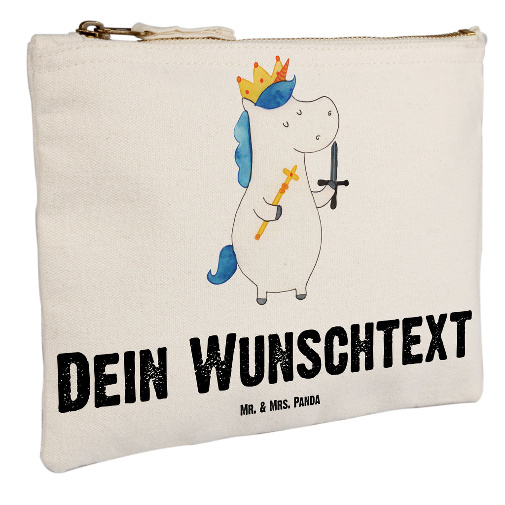 Personalisierte Schminktasche Einhorn König mit Schwert Personalisierte Schminktasche, Personalisierte Kosmetiktasche, Personalisierter Kosmetikbeutel, Personalisiertes Stiftemäppchen, Personalisiertes Etui, Personalisierte Federmappe, Personalisierte Makeup Bag, Personalisiertes Schminketui, Personalisiertes Kosmetiketui, Personalisiertes Schlamperetui, Schminktasche mit Namen, Kosmetiktasche mit Namen, Kosmetikbeutel mit Namen, Stiftemäppchen mit Namen, Etui mit Namen, Federmappe mit Namen, Makeup Bg  mit Namen, Schminketui mit Namen, Kosmetiketui mit Namen, Schlamperetui mit Namen, Schminktasche personalisieren, Schminktasche bedrucken, Schminktasche selbst gestalten, Einhorn, Einhörner, Einhorn Deko, Pegasus, Unicorn, König, Ritter, Mittelalter