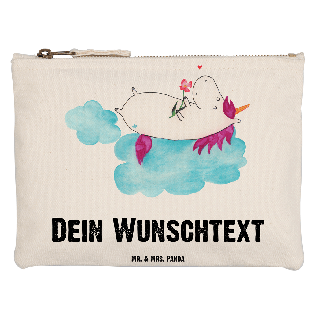 Personalisierte Schminktasche Einhorn verliebt auf Wolke Personalisierte Schminktasche, Personalisierte Kosmetiktasche, Personalisierter Kosmetikbeutel, Personalisiertes Stiftemäppchen, Personalisiertes Etui, Personalisierte Federmappe, Personalisierte Makeup Bag, Personalisiertes Schminketui, Personalisiertes Kosmetiketui, Personalisiertes Schlamperetui, Schminktasche mit Namen, Kosmetiktasche mit Namen, Kosmetikbeutel mit Namen, Stiftemäppchen mit Namen, Etui mit Namen, Federmappe mit Namen, Makeup Bg  mit Namen, Schminketui mit Namen, Kosmetiketui mit Namen, Schlamperetui mit Namen, Schminktasche personalisieren, Schminktasche bedrucken, Schminktasche selbst gestalten, Einhorn, Einhörner, Einhorn Deko, Pegasus, Unicorn, verliebt, Liebe, Liebesbeweis, Freundin, Wolke
