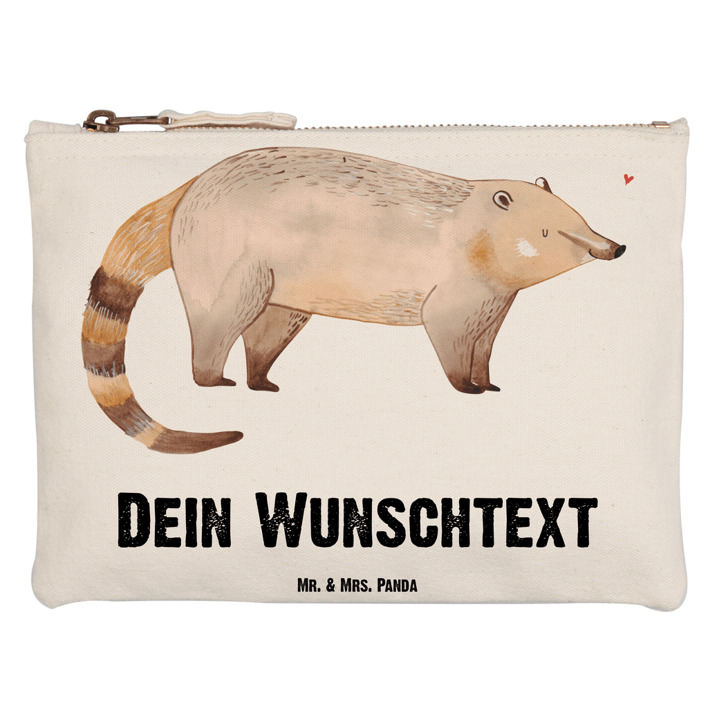 Personalisierte Schminktasche Nasenbär Personalisierte Schminktasche, Personalisierte Kosmetiktasche, Personalisierter Kosmetikbeutel, Personalisiertes Stiftemäppchen, Personalisiertes Etui, Personalisierte Federmappe, Personalisierte Makeup Bag, Personalisiertes Schminketui, Personalisiertes Kosmetiketui, Personalisiertes Schlamperetui, Schminktasche mit Namen, Kosmetiktasche mit Namen, Kosmetikbeutel mit Namen, Stiftemäppchen mit Namen, Etui mit Namen, Federmappe mit Namen, Makeup Bg  mit Namen, Schminketui mit Namen, Kosmetiketui mit Namen, Schlamperetui mit Namen, Schminktasche personalisieren, Schminktasche bedrucken, Schminktasche selbst gestalten, süße Tiermotive, gute Laune, lustige Sprüche, Tiere, Nasenbär, Nasenbären, Rüsselbär, Bär